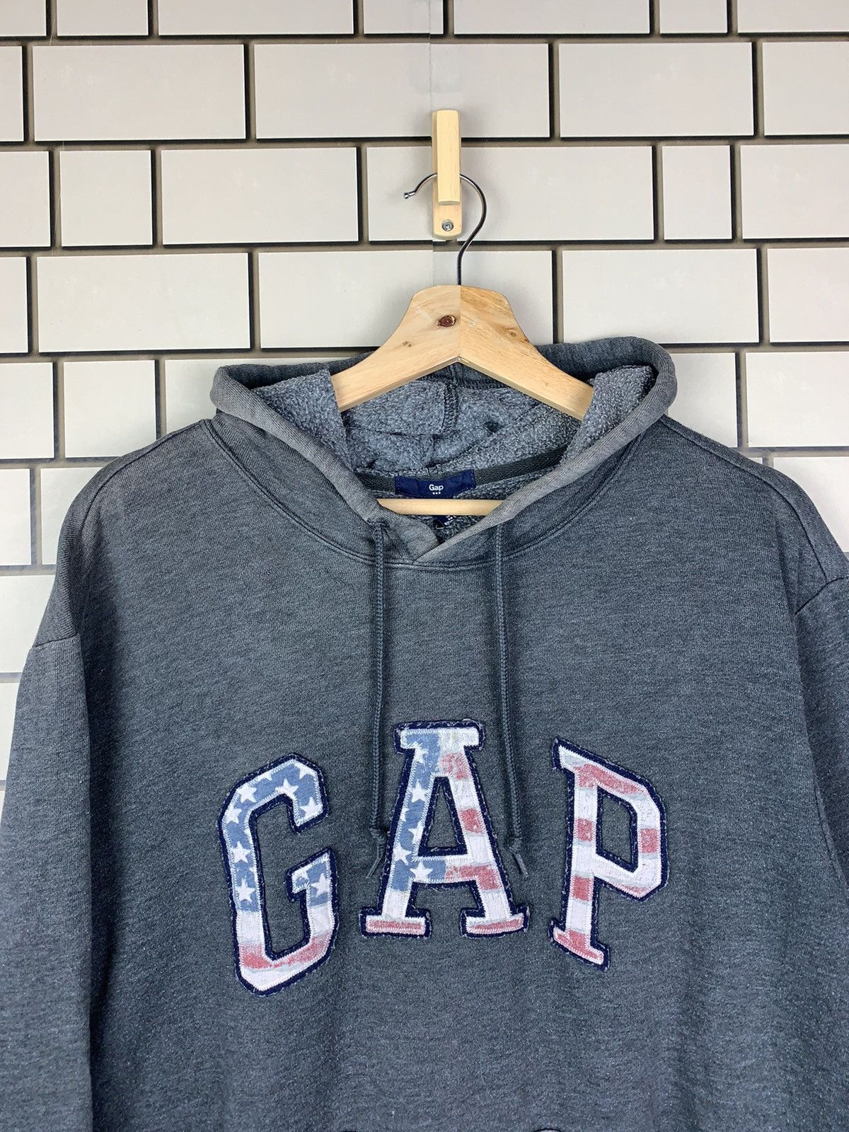 Gap × Vintage Vintage Sweatshirts Gap Hoodie Size US L / EU 52-54 / 3 - 2 Thumbnail
