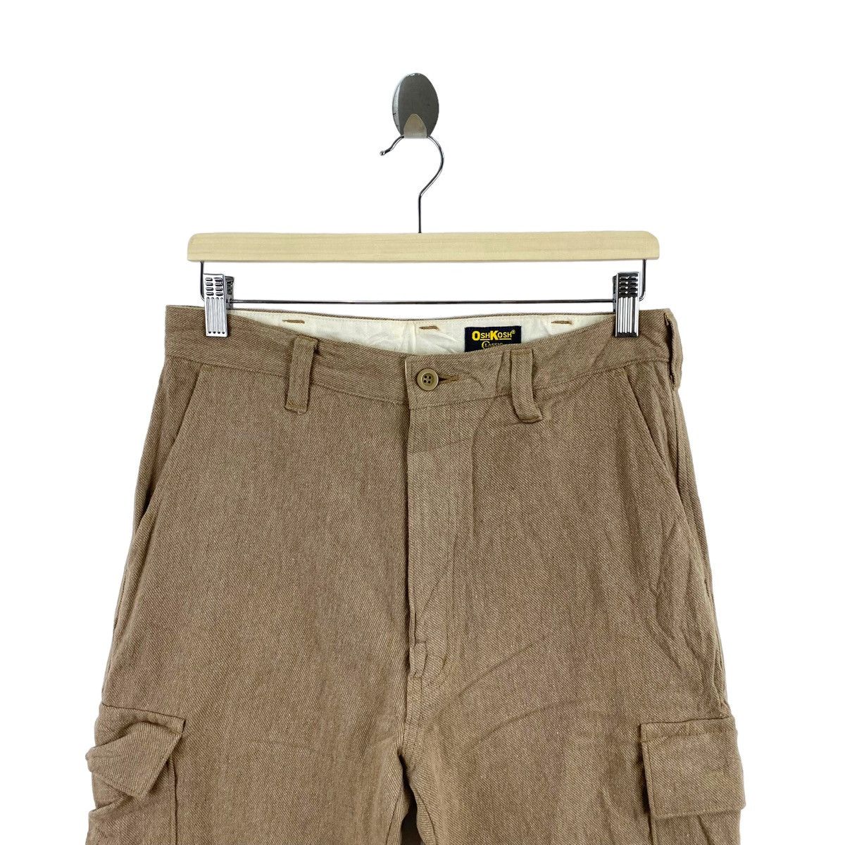 Oshkosh Vintage OSH KOSH Classic Multi Pocket Brown Casual Trousers Size US 30 / EU 46 - 2 Thumbnail