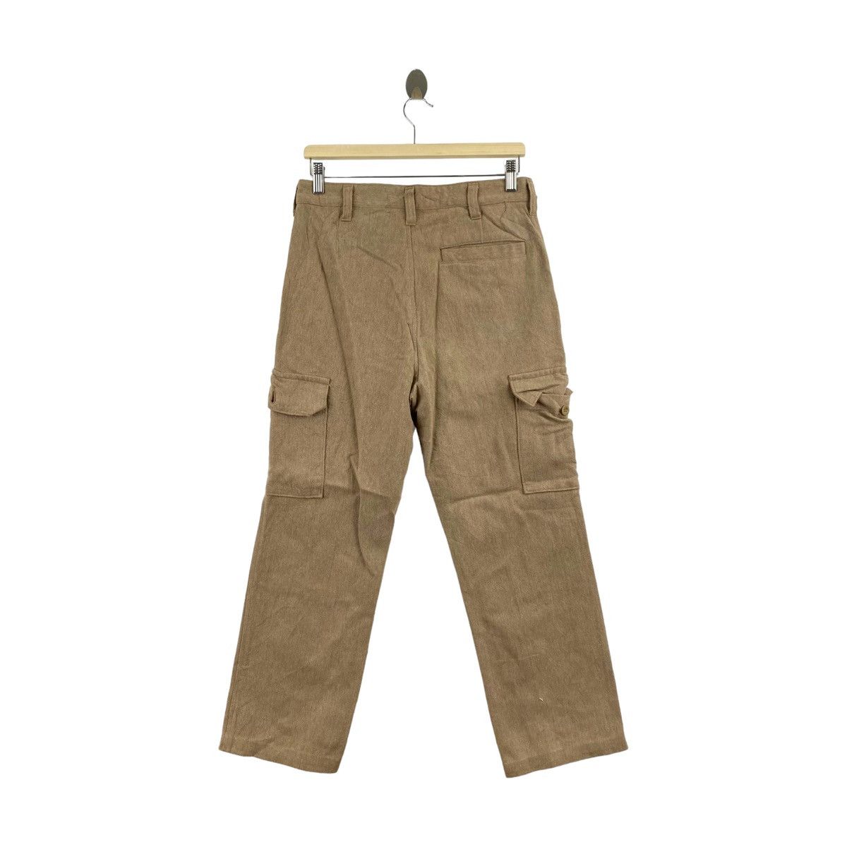 Oshkosh Vintage OSH KOSH Classic Multi Pocket Brown Casual Trousers Size US 30 / EU 46 - 4 Thumbnail