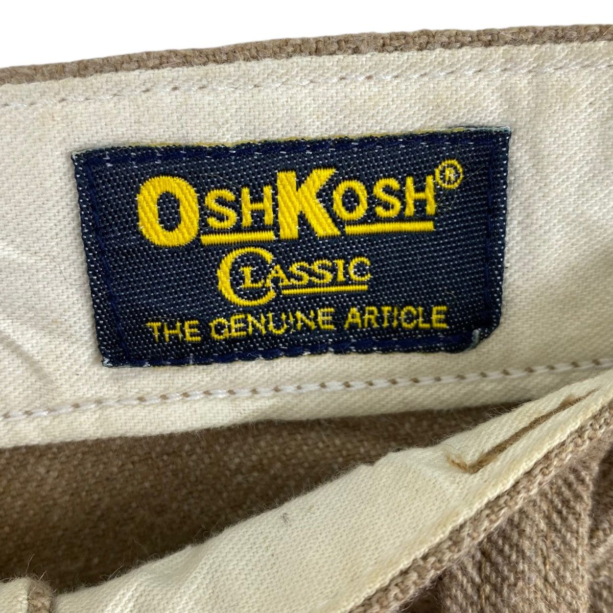 Oshkosh Vintage OSH KOSH Classic Multi Pocket Brown Casual Trousers Size US 30 / EU 46 - 6 Thumbnail