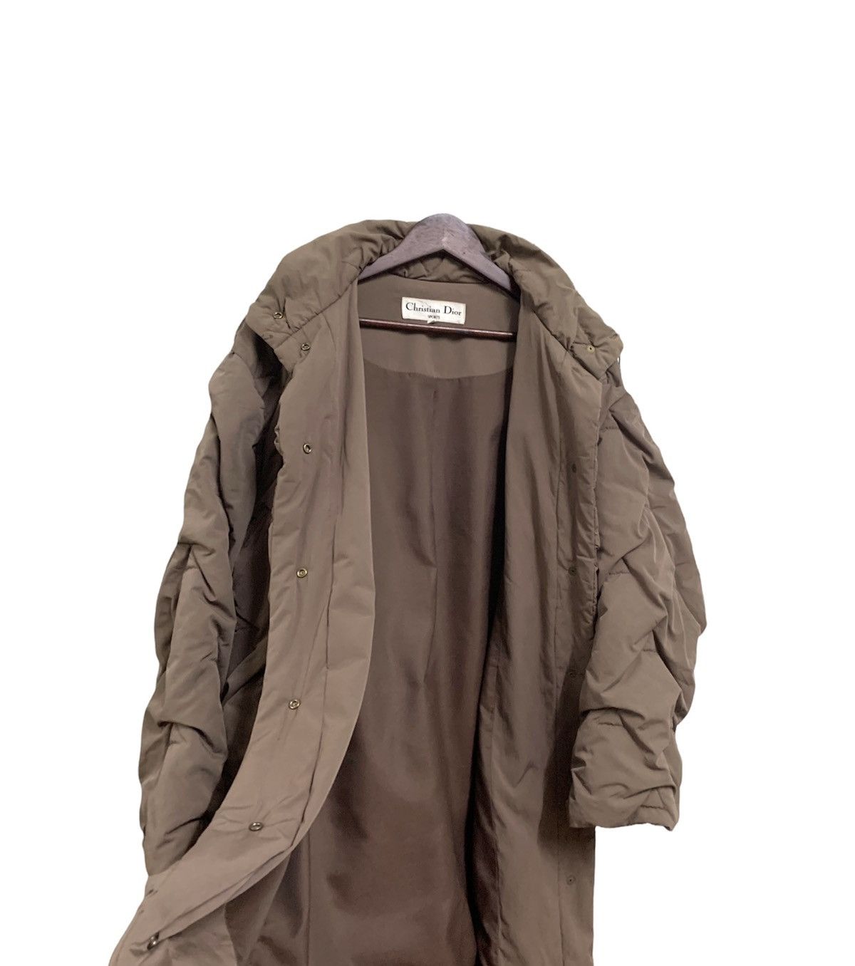 Christian Dior Monsieur 🔥Christian Dior Diamond Puffer Brown Long Jacket Size US L / EU 52-54 / 3 - 6 Thumbnail