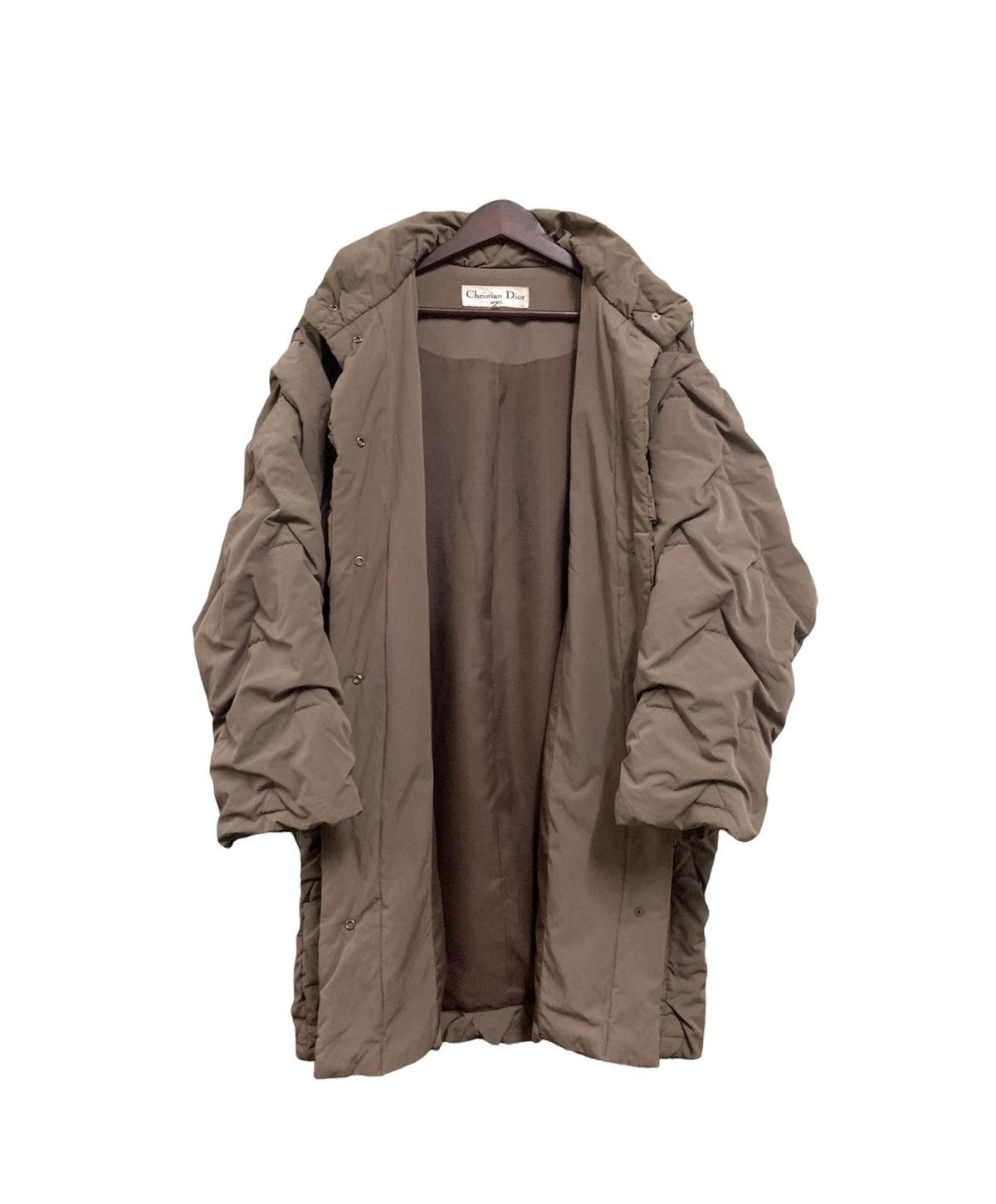Christian Dior Monsieur 🔥Christian Dior Diamond Puffer Brown Long Jacket Size US L / EU 52-54 / 3 - 5 Thumbnail