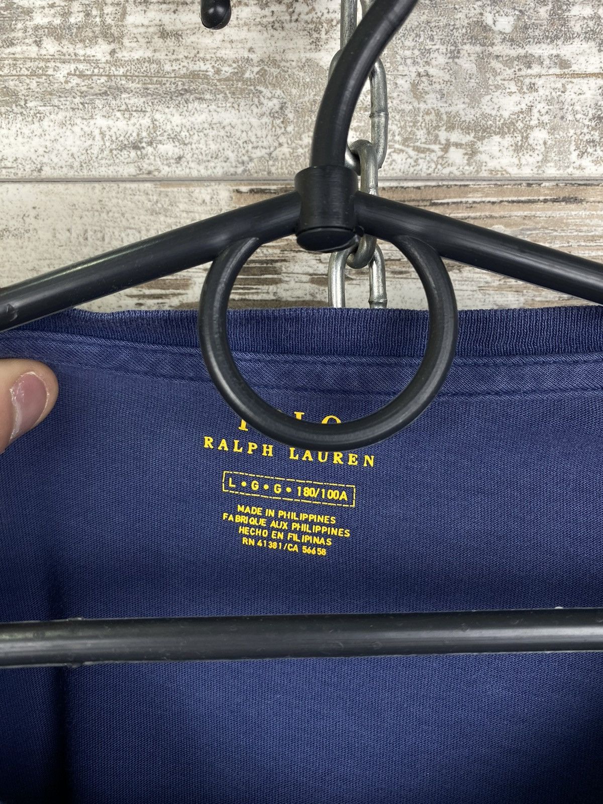 Polo Ralph Lauren × Vintage Mens Vintage Polo Ralph Lauren T Shirt streetwear y2k rare Size US L / EU 52-54 / 3 - 3 Thumbnail