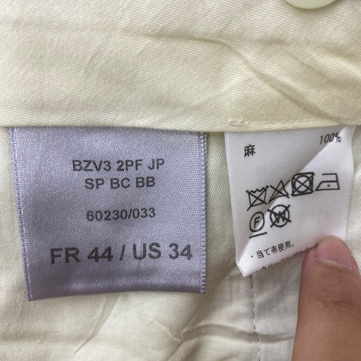 Vintage Vintage BERNARD ZINS BEAMS Checked Grey Casual Trousers Pant Size US 36 / EU 52 - 5 Thumbnail
