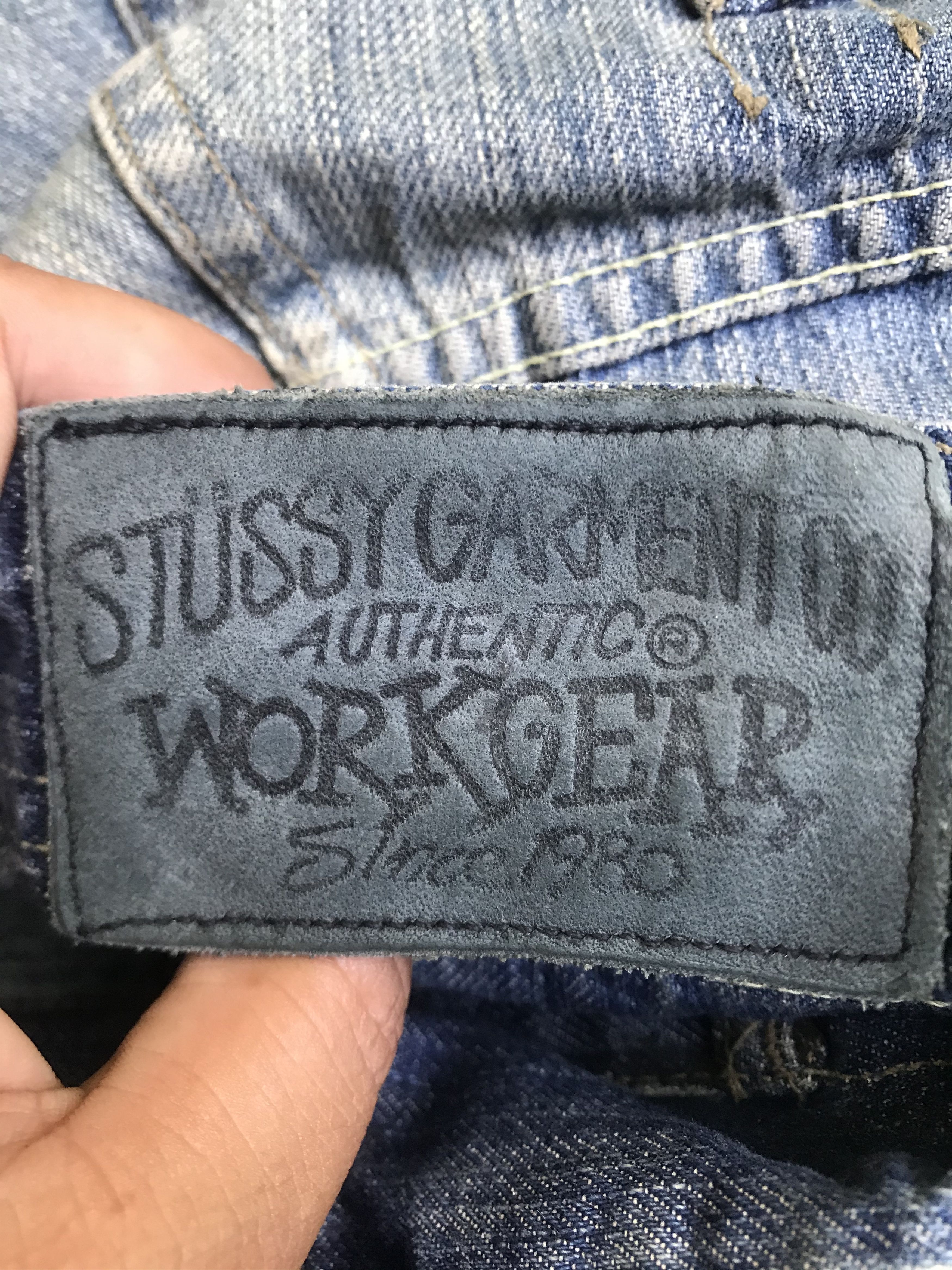 Stussy Stussy Distressed Denim Pants Size US 34 / EU 50 - 4 Thumbnail