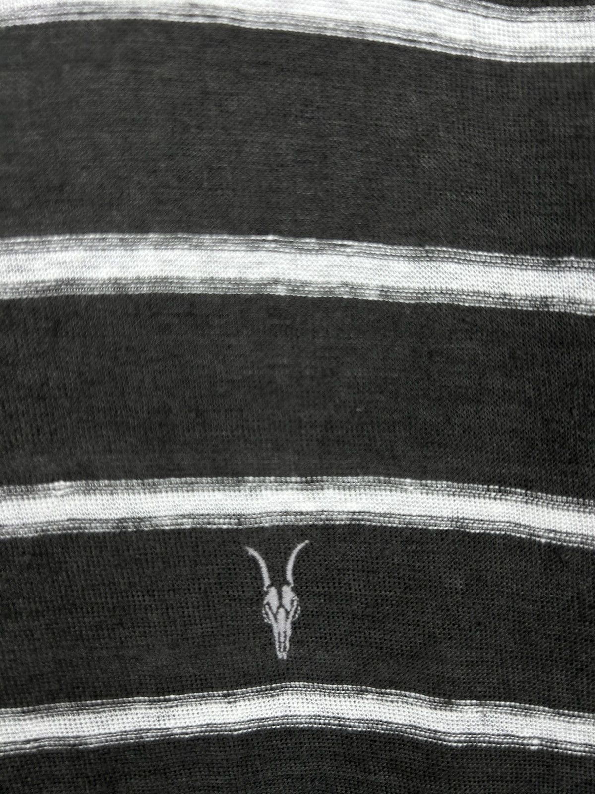 Allsaints × Japanese Brand Mens AllSaints linen T Shirt ss luxury streetwear tee Size US L / EU 52-54 / 3 - 8 Thumbnail