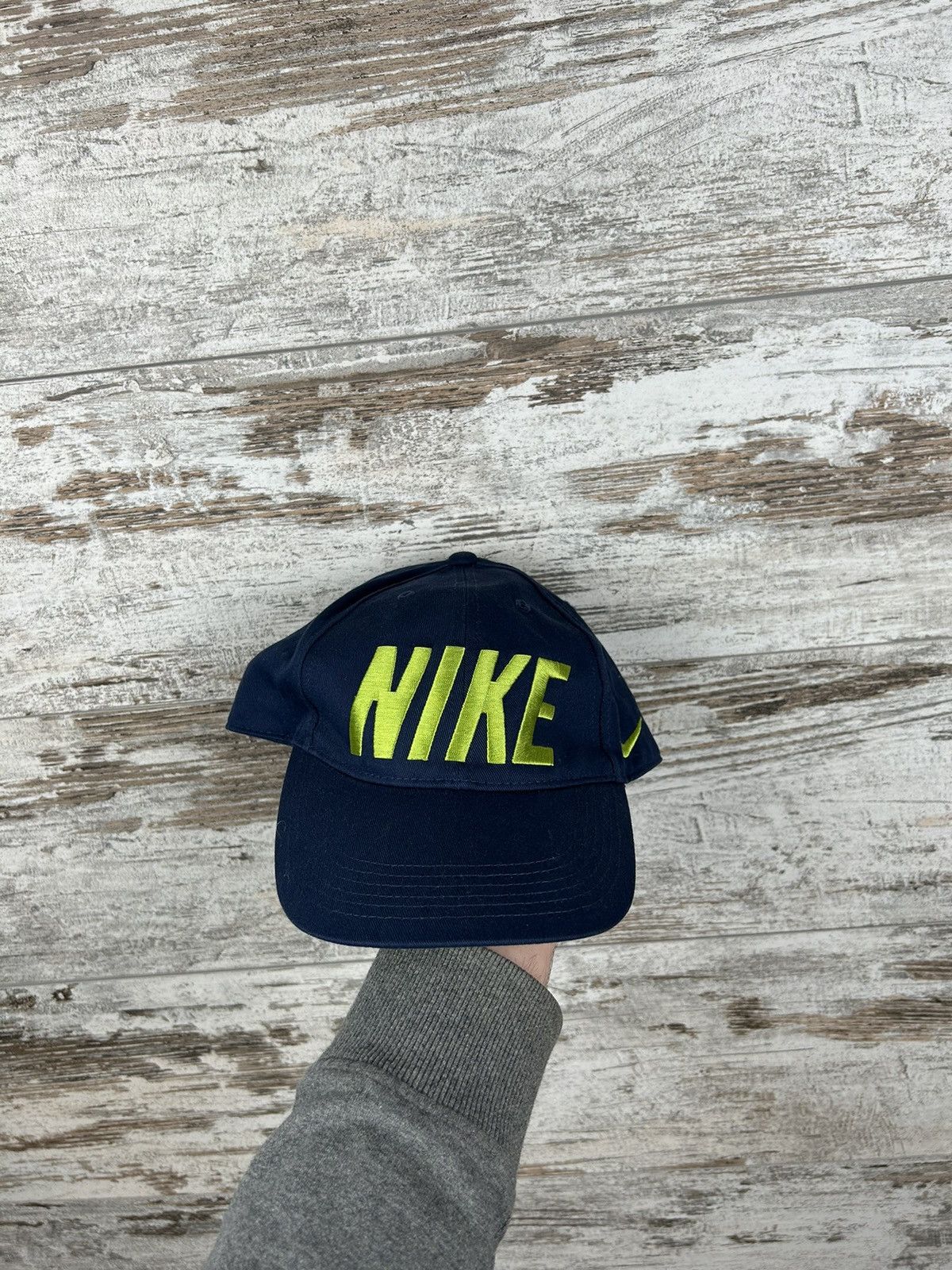 Nike Mens Vintage Nike cap big logo swoosh rare streetwear y2k Size ONE SIZE - 2 Thumbnail