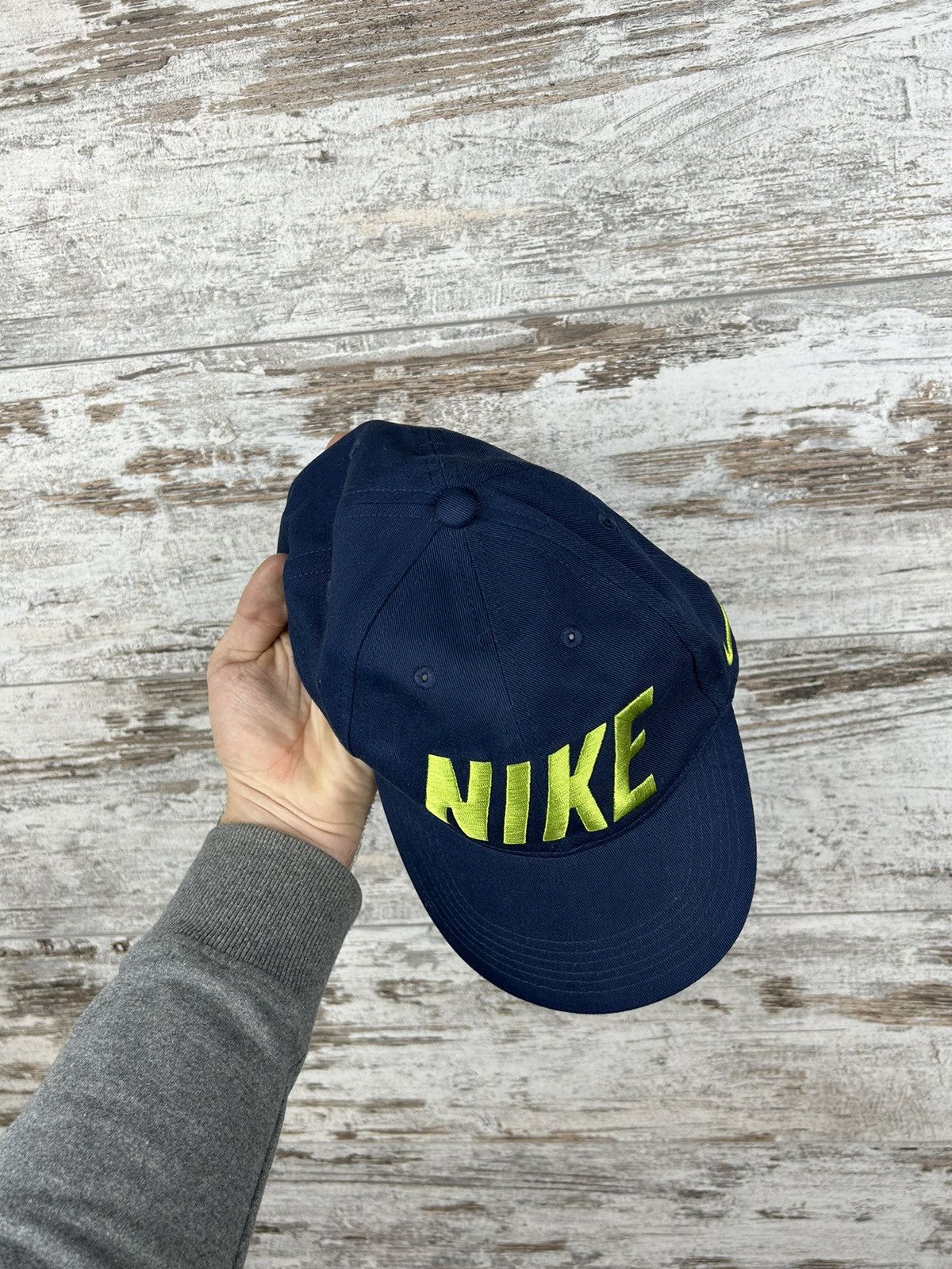Nike Mens Vintage Nike cap big logo swoosh rare streetwear y2k Size ONE SIZE - 4 Thumbnail