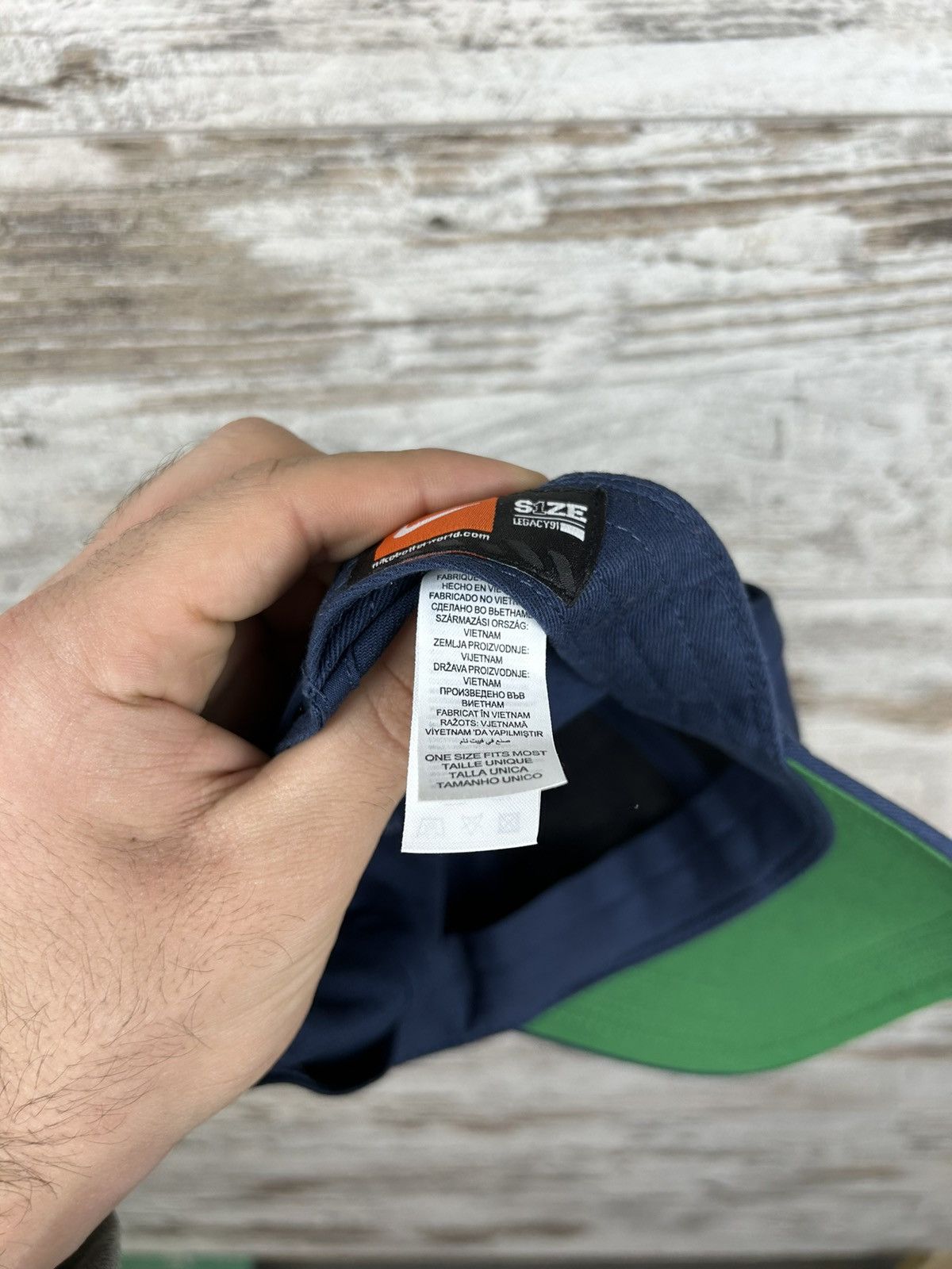 Nike Mens Vintage Nike cap big logo swoosh rare streetwear y2k Size ONE SIZE - 11 Thumbnail