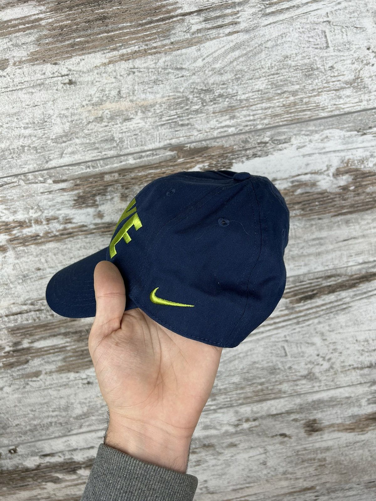 Nike Mens Vintage Nike cap big logo swoosh rare streetwear y2k Size ONE SIZE - 6 Thumbnail