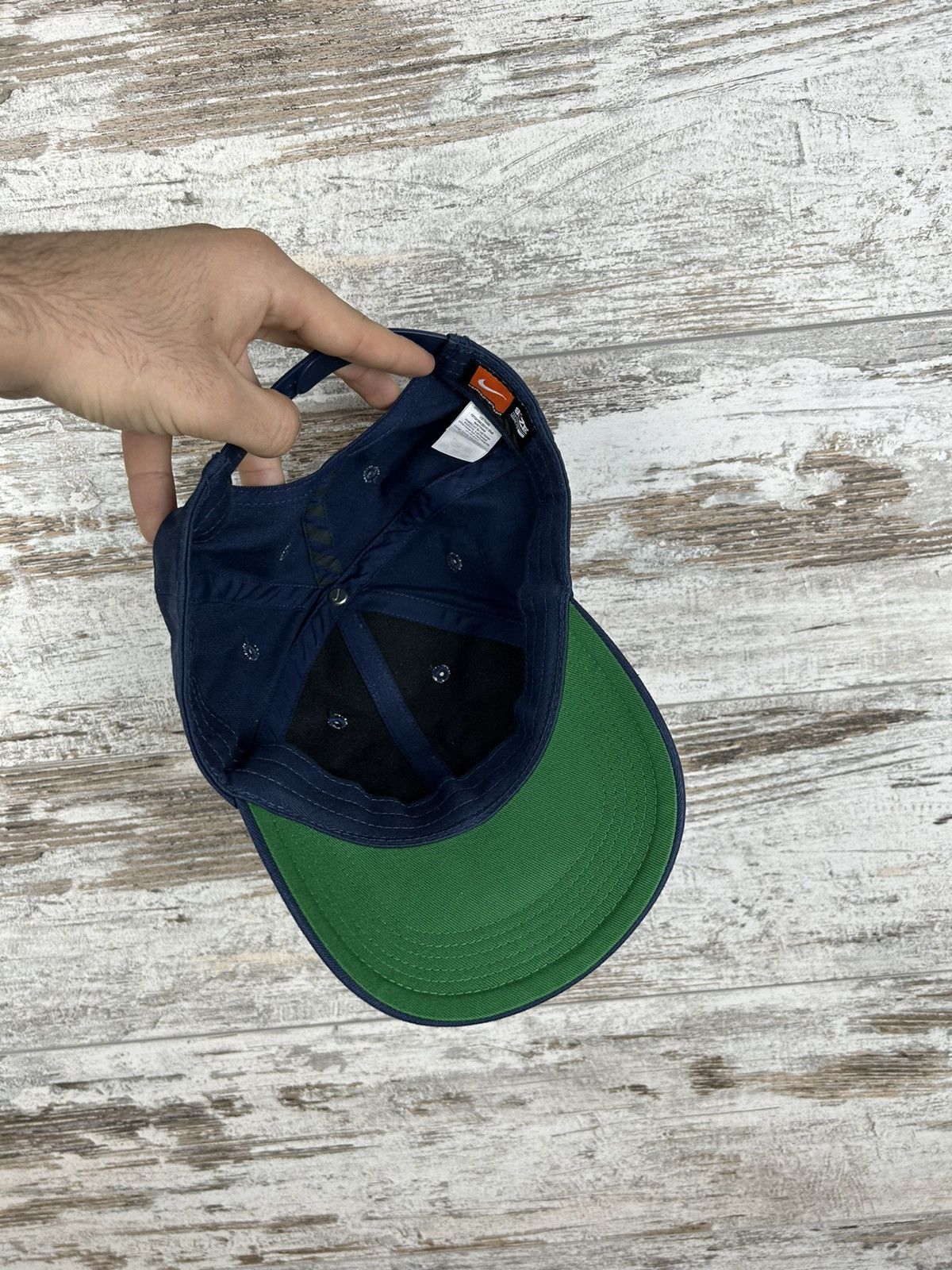 Nike Mens Vintage Nike cap big logo swoosh rare streetwear y2k Size ONE SIZE - 8 Thumbnail