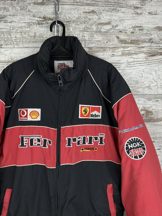 Marlboro Mens Vintage Ferrari Racing Jacket Marlboro F1 bombers rare ...