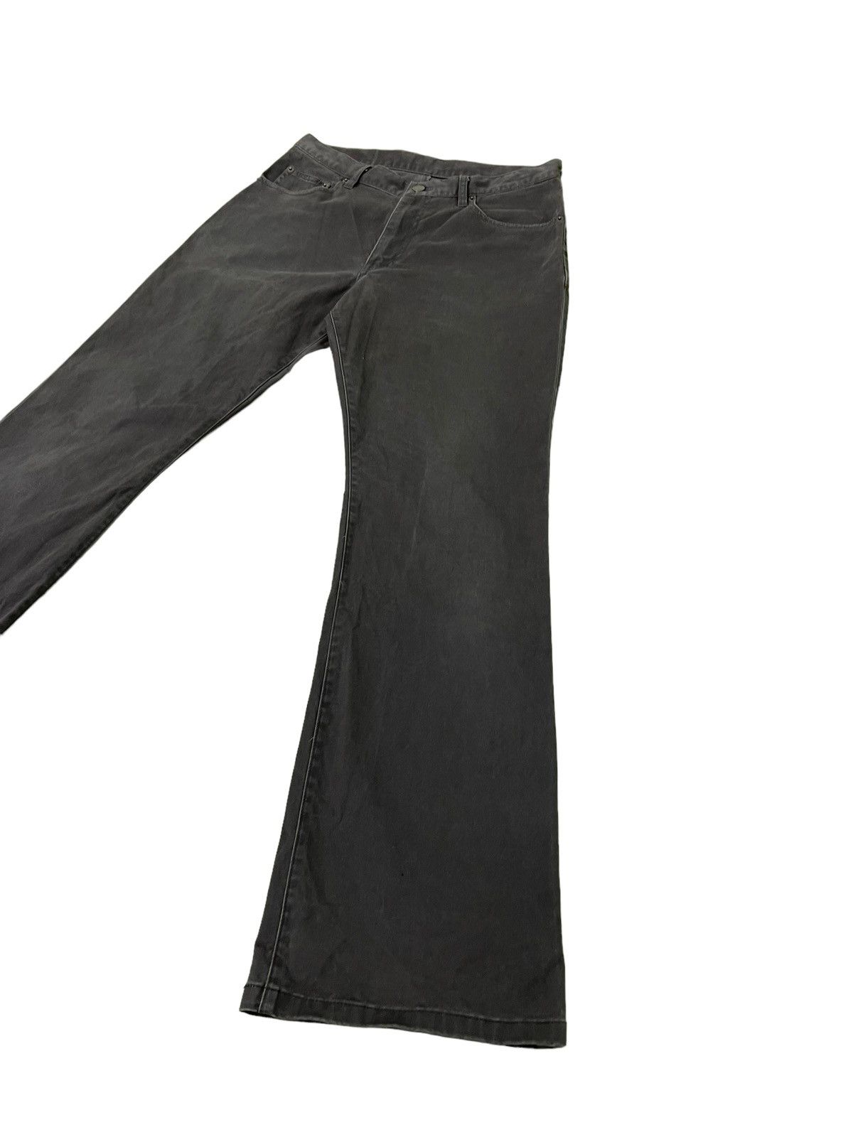 Japanese Brand Flare Jeans Michel Klein Moleskin Boot Cut 5🟦3 Size US 30 / EU 46 - 3 Thumbnail