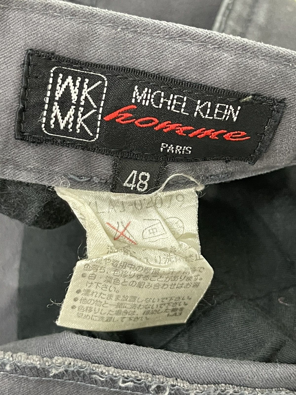 Japanese Brand Flare Jeans Michel Klein Moleskin Boot Cut 5🟦3 Size US 30 / EU 46 - 18 Thumbnail