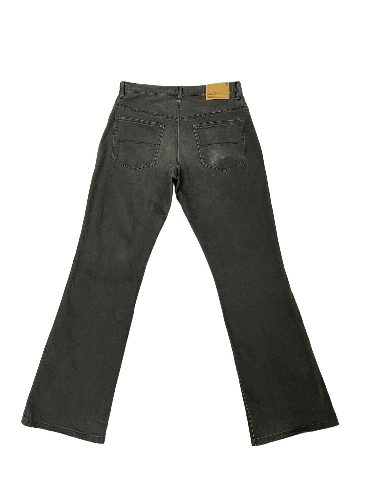 Japanese Brand Flare Jeans Michel Klein Moleskin Boot Cut 5🟦3 Size US 30 / EU 46 - 10 Thumbnail
