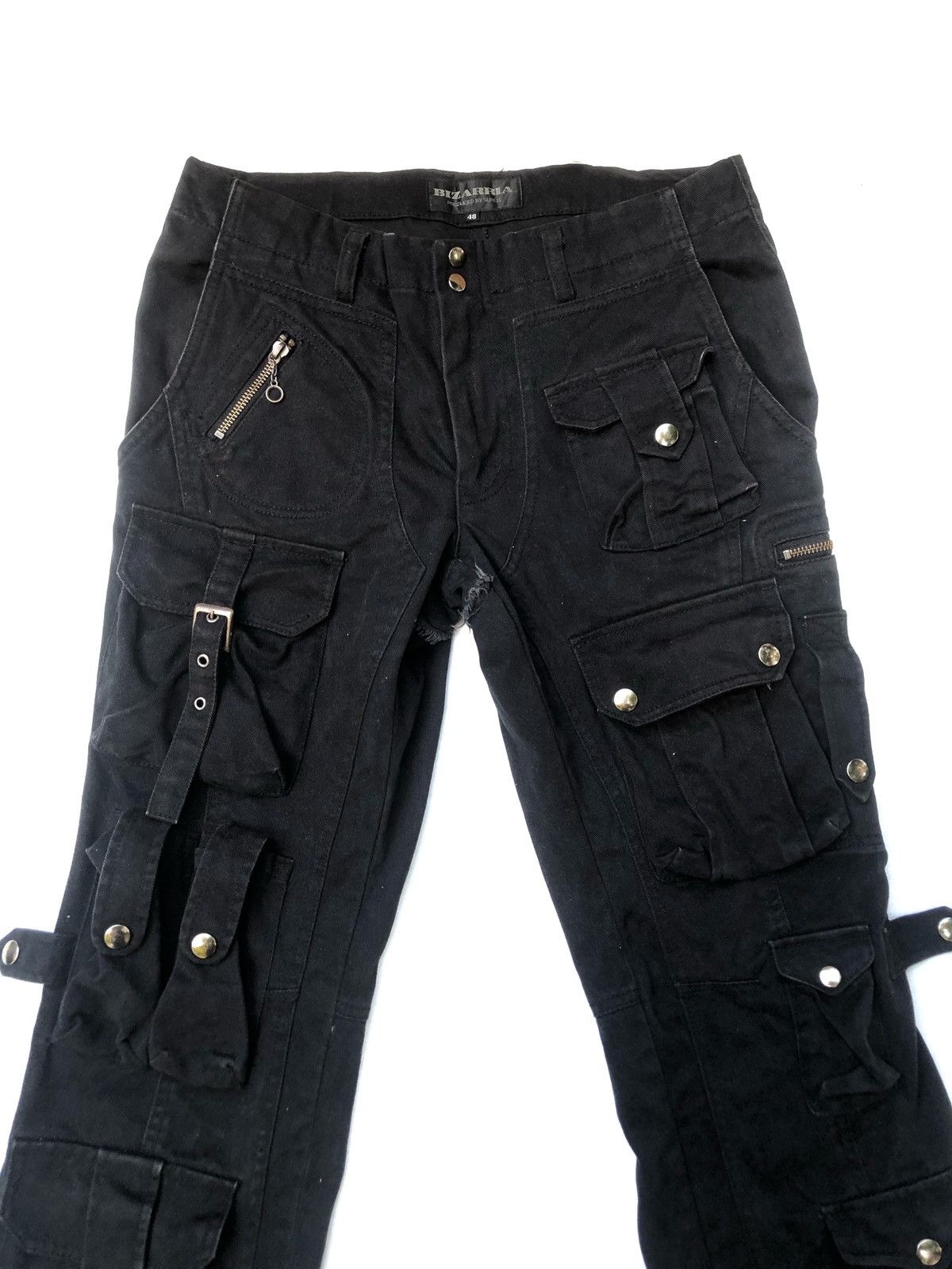 If Six Was Nine × Le Grande Bleu (L.G.B.) BIZARRIA MULTIPLE POCKET GOTHIC PANT Size US 30 / EU 46 - 3 Thumbnail
