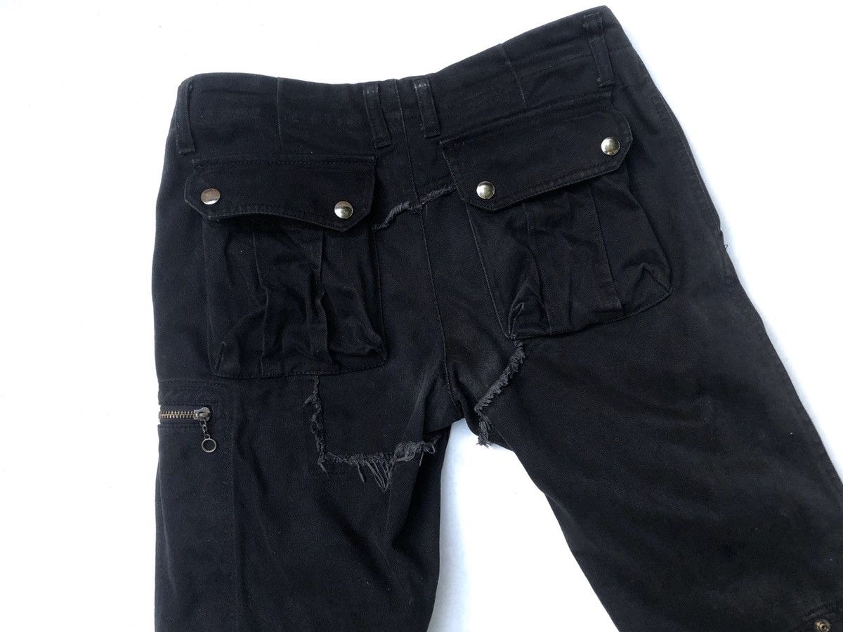 If Six Was Nine × Le Grande Bleu (L.G.B.) BIZARRIA MULTIPLE POCKET GOTHIC PANT Size US 30 / EU 46 - 6 Thumbnail