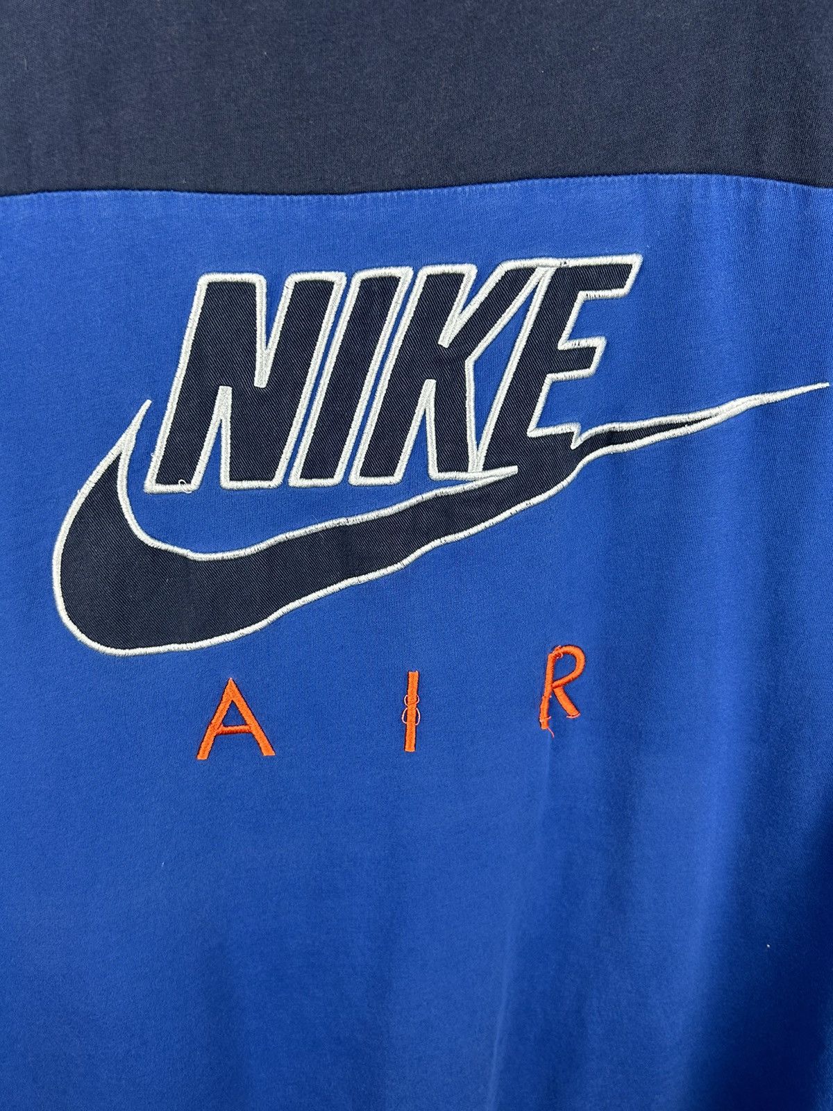 Nike × Vintage Mens Vintage Nike air T-shirt swoosh streetwear tee y2k Size US XXL / EU 58 / 5 - 3 Thumbnail