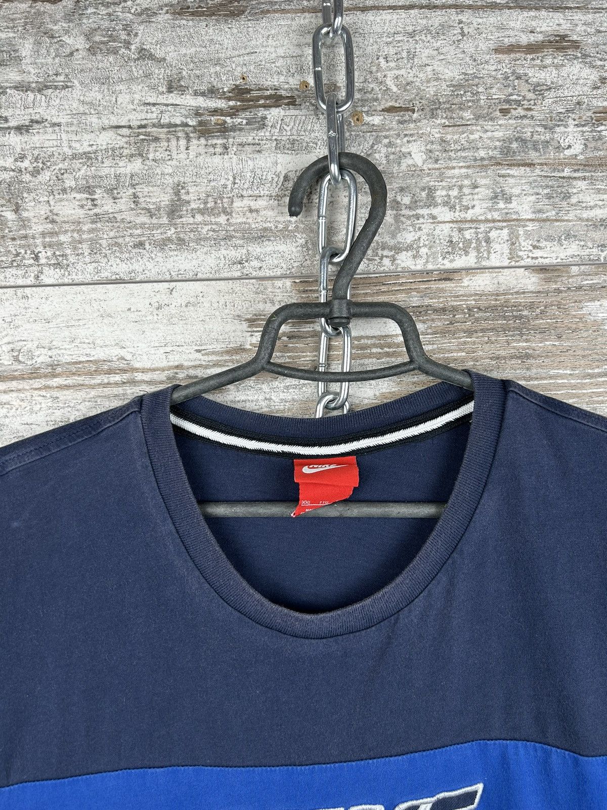 Nike × Vintage Mens Vintage Nike air T-shirt swoosh streetwear tee y2k Size US XXL / EU 58 / 5 - 5 Thumbnail