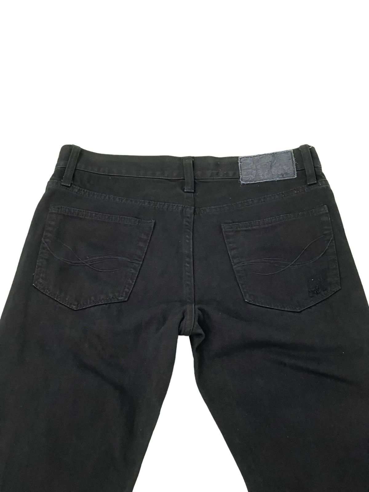Japanese Brand Slim Jeans CavariA Distress Boro Denim Layered 5🟦3 Size US 30 / EU 46 - 19 Thumbnail