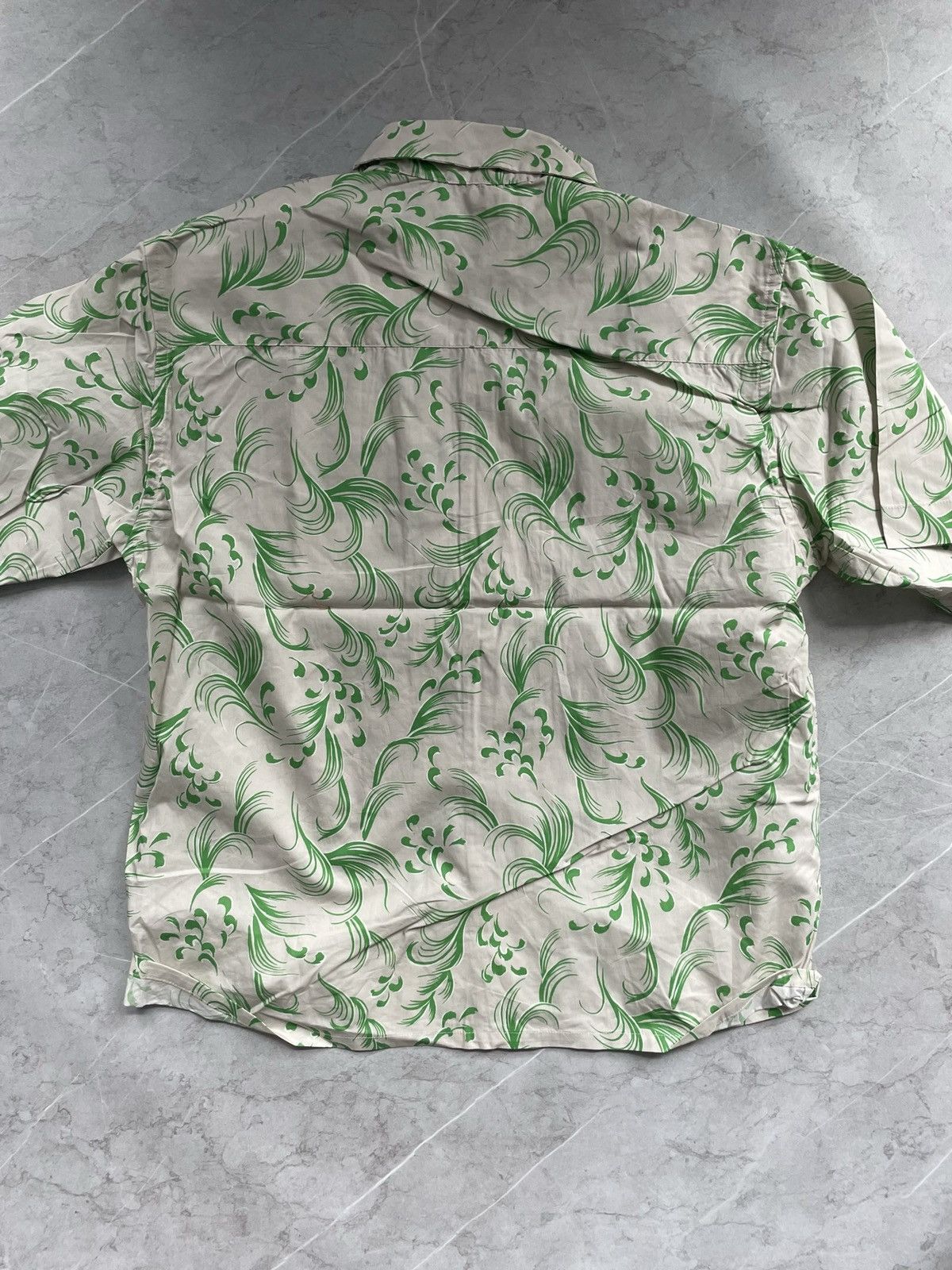 John Elliott Convertible collar printed shirt size 2 Size US M / EU 48-50 / 2 - 4 Thumbnail