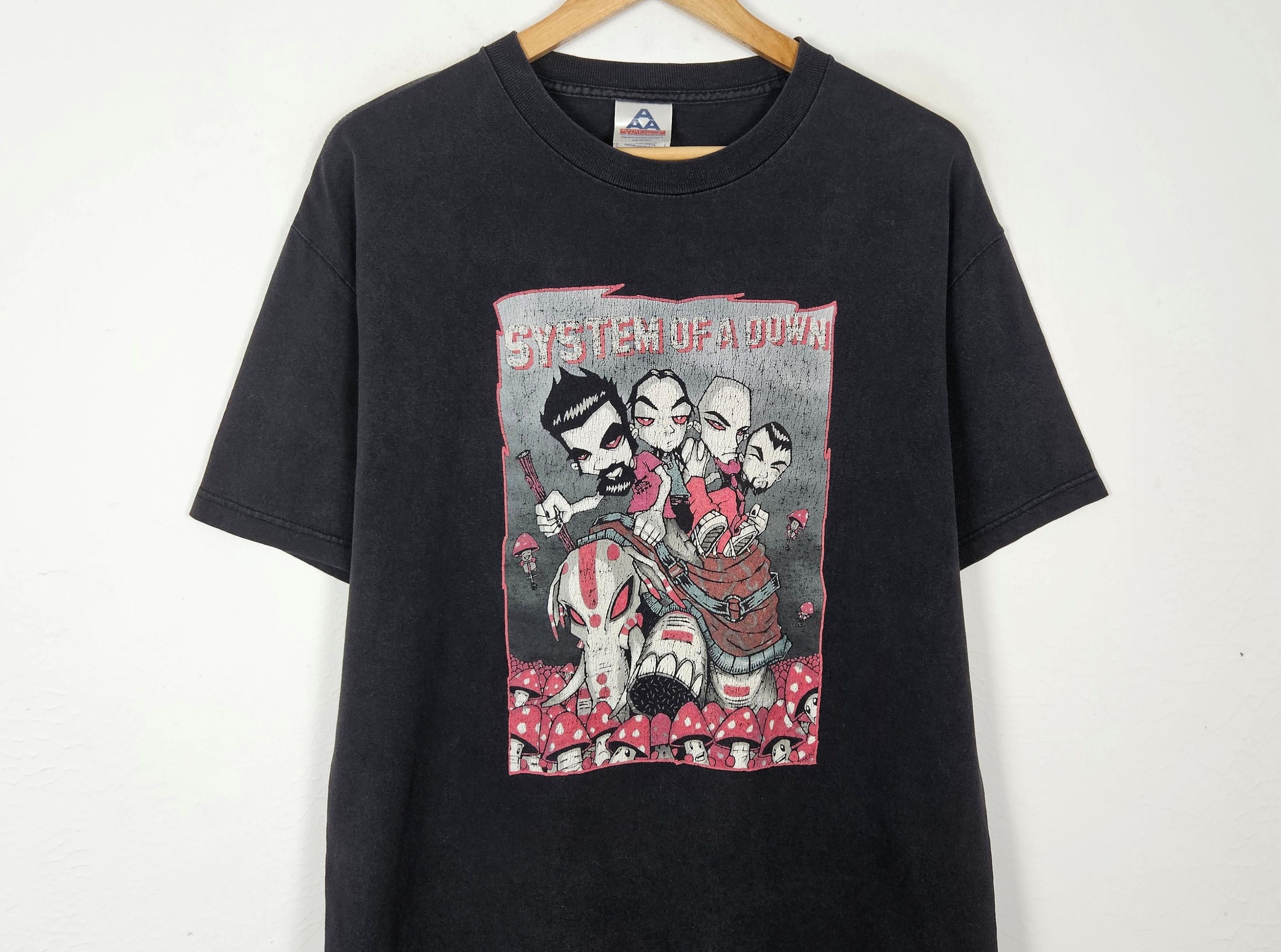 Band Tees Vintage System of a Down shirt Size US L / EU 52-54 / 3 - 2 Thumbnail