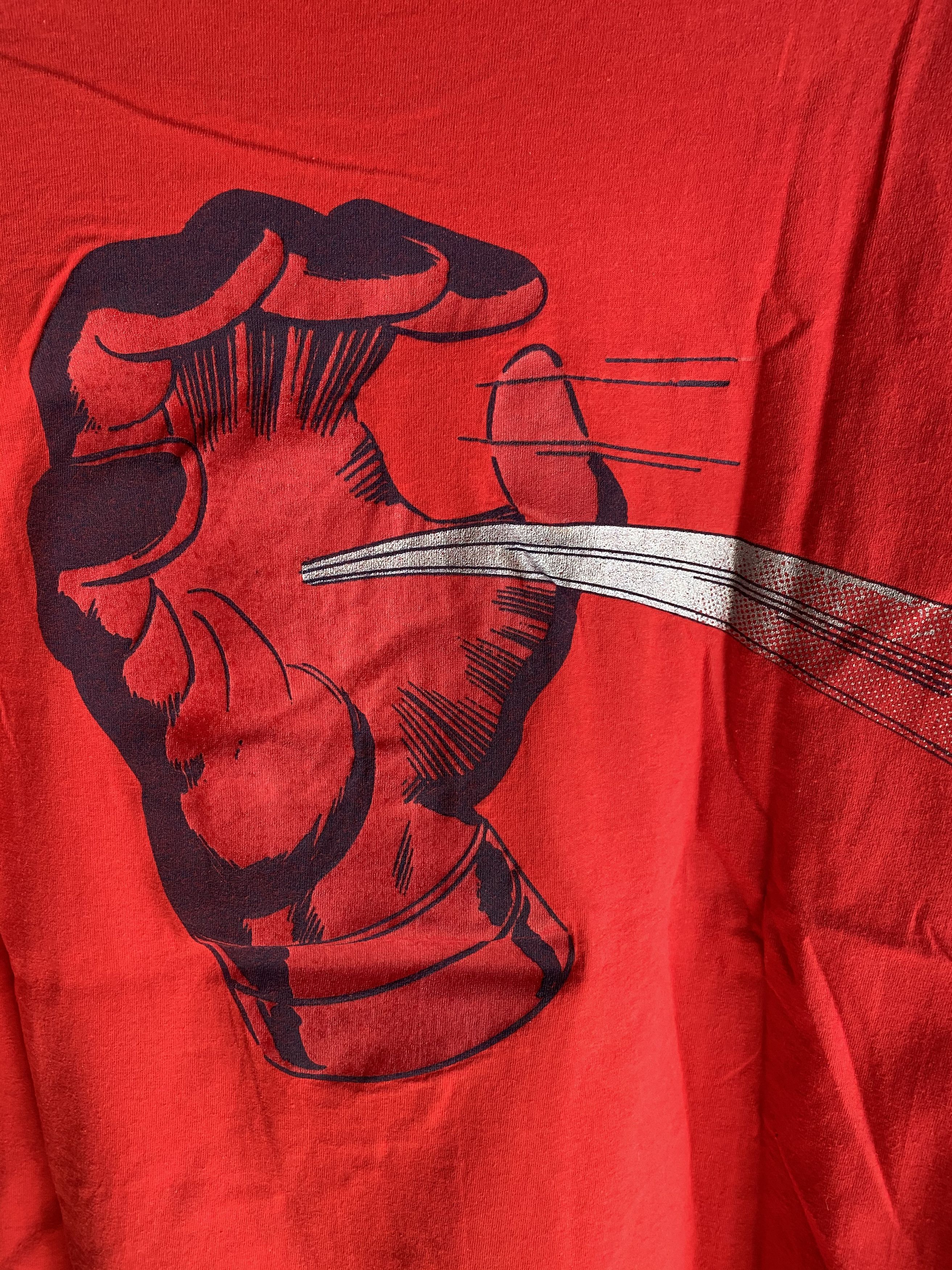 Vintage 1988 Vintage T-Shirt Joe Satriani Size XL Size US XL / EU 56 / 4 - 7 Thumbnail