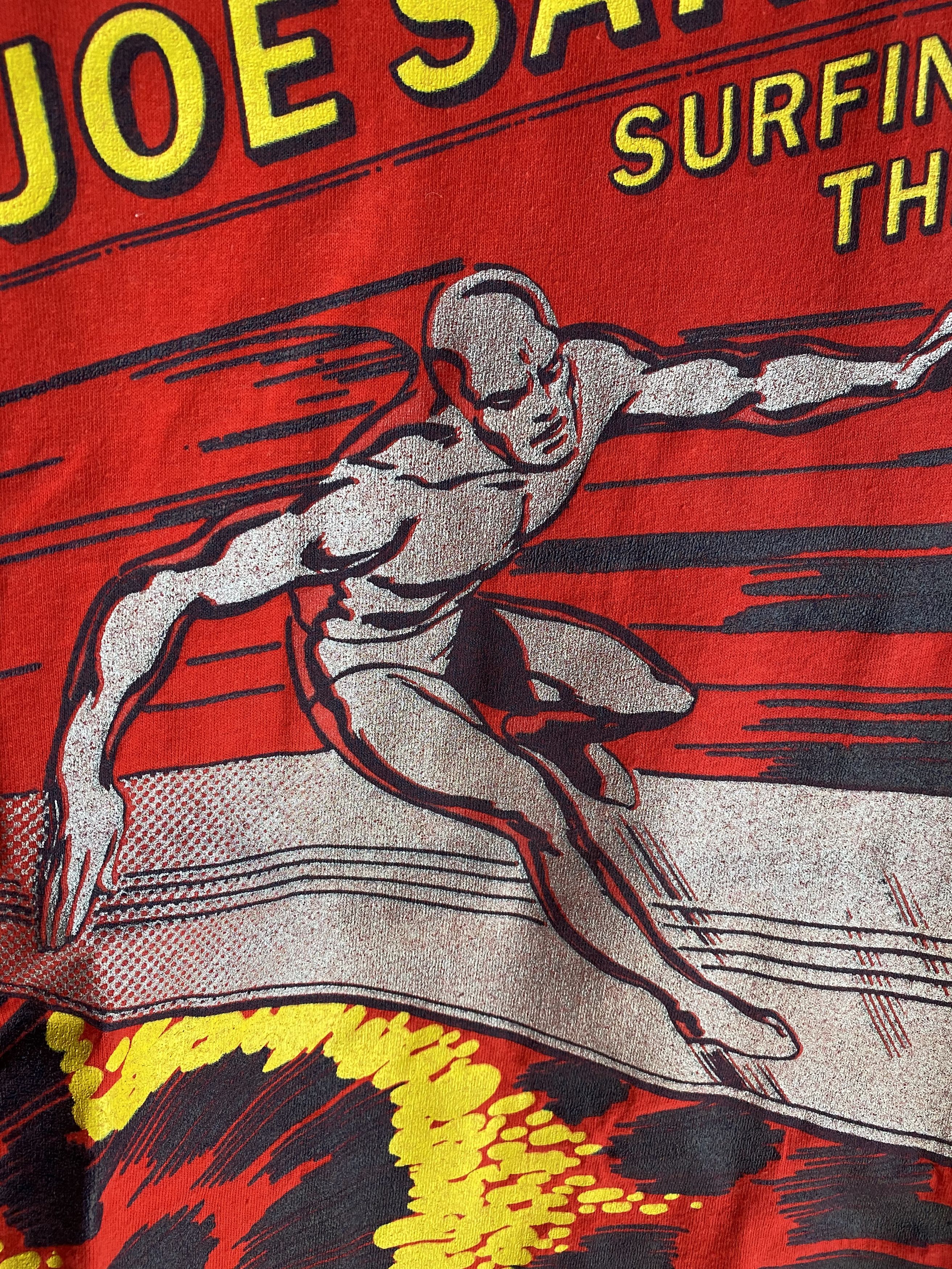 Vintage 1988 Vintage T-Shirt Joe Satriani Size XL Size US XL / EU 56 / 4 - 4 Thumbnail