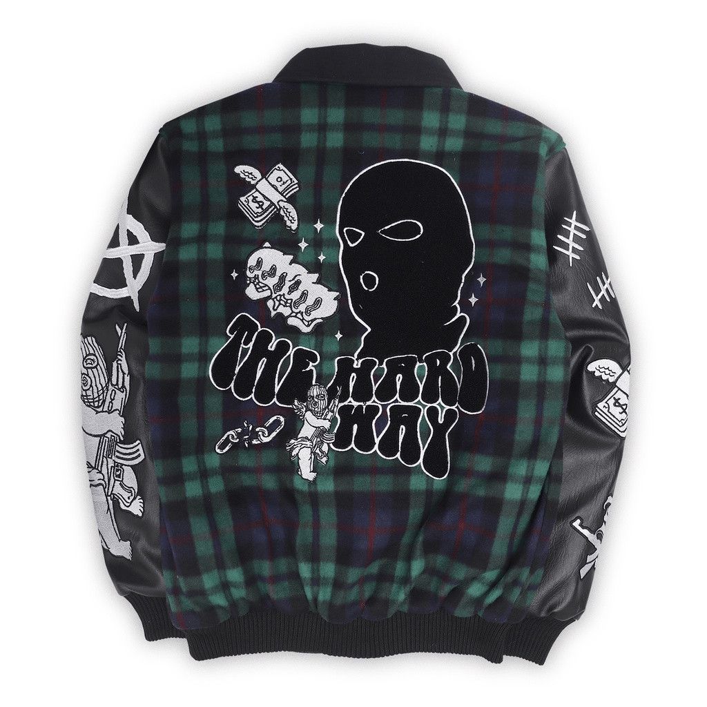 Cartoon Network VARSITY JACKET THE MAN MASK | Grailed