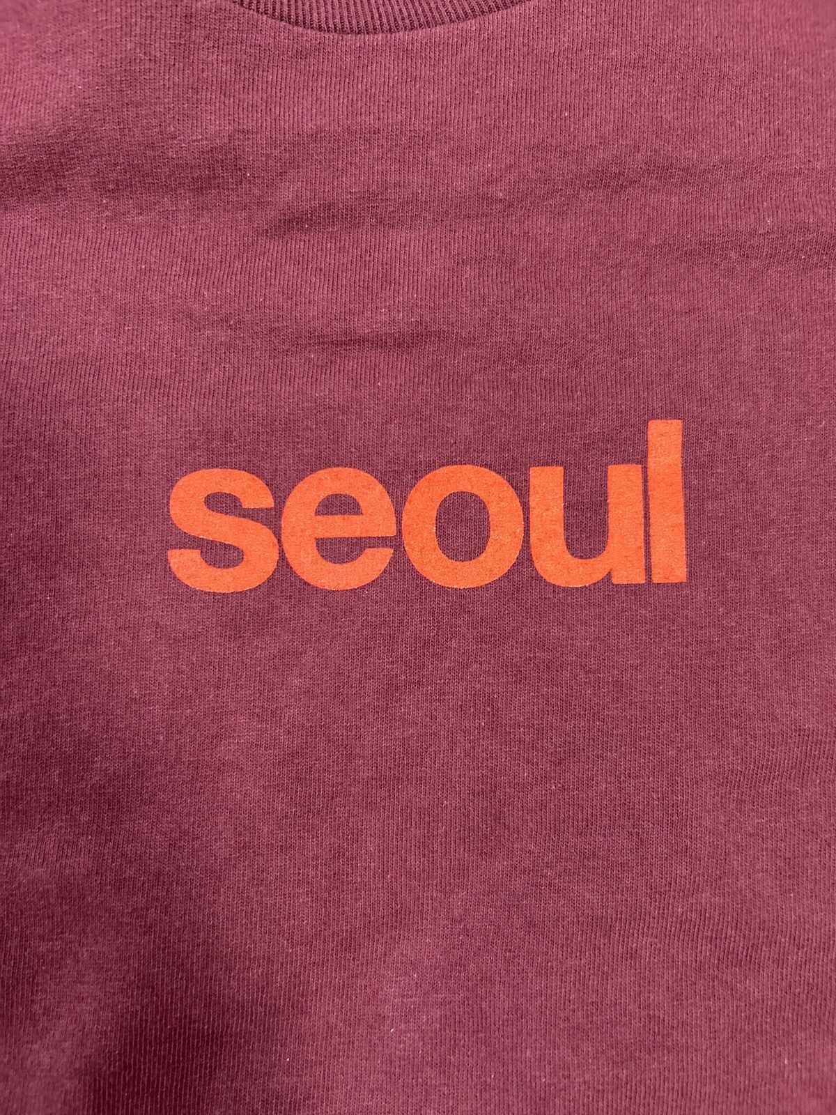 Anti Social Social Club Anti Social Social Club Seoul T shirt Maroon Size US M / EU 48-50 / 2 - 3 Thumbnail