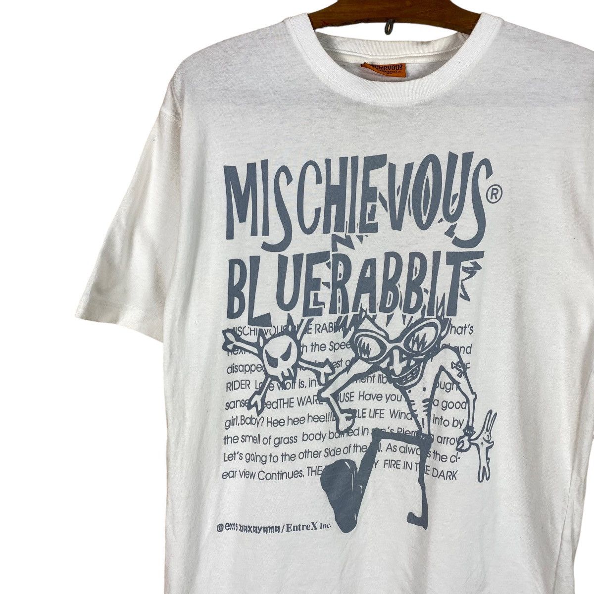 Japanese Brand × Seditionaries MISCHIEVOUS BLUE RABBIT PUNK TSHIRT Size US M / EU 48-50 / 2 - 2 Thumbnail