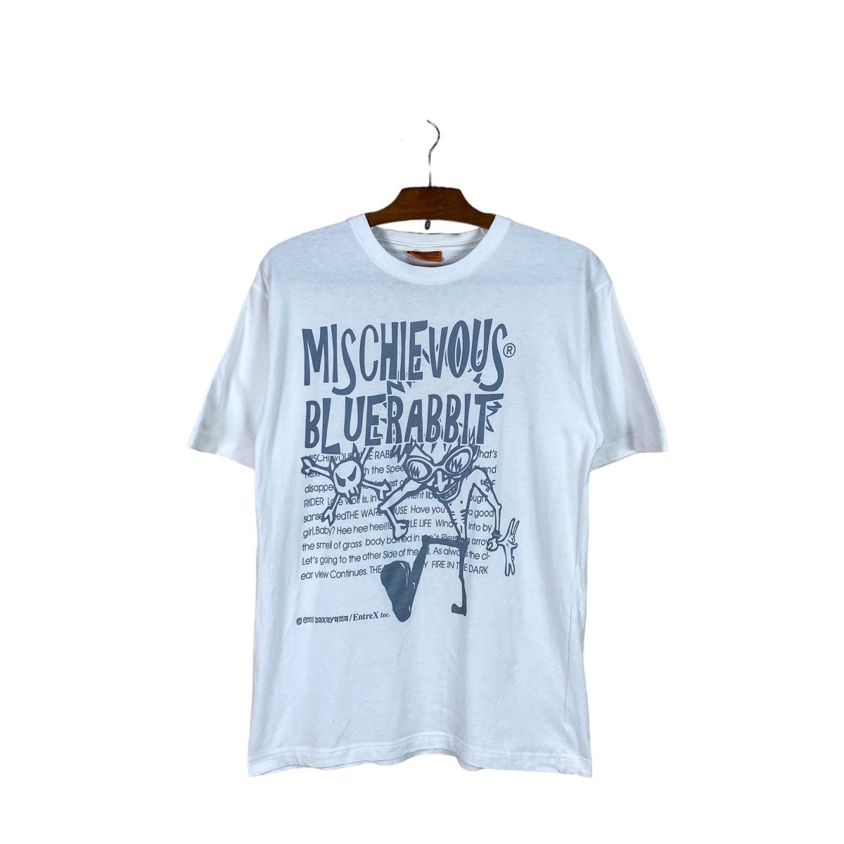 Japanese Brand × Seditionaries MISCHIEVOUS BLUE RABBIT PUNK TSHIRT Size US M / EU 48-50 / 2 - 1 Thumbnail
