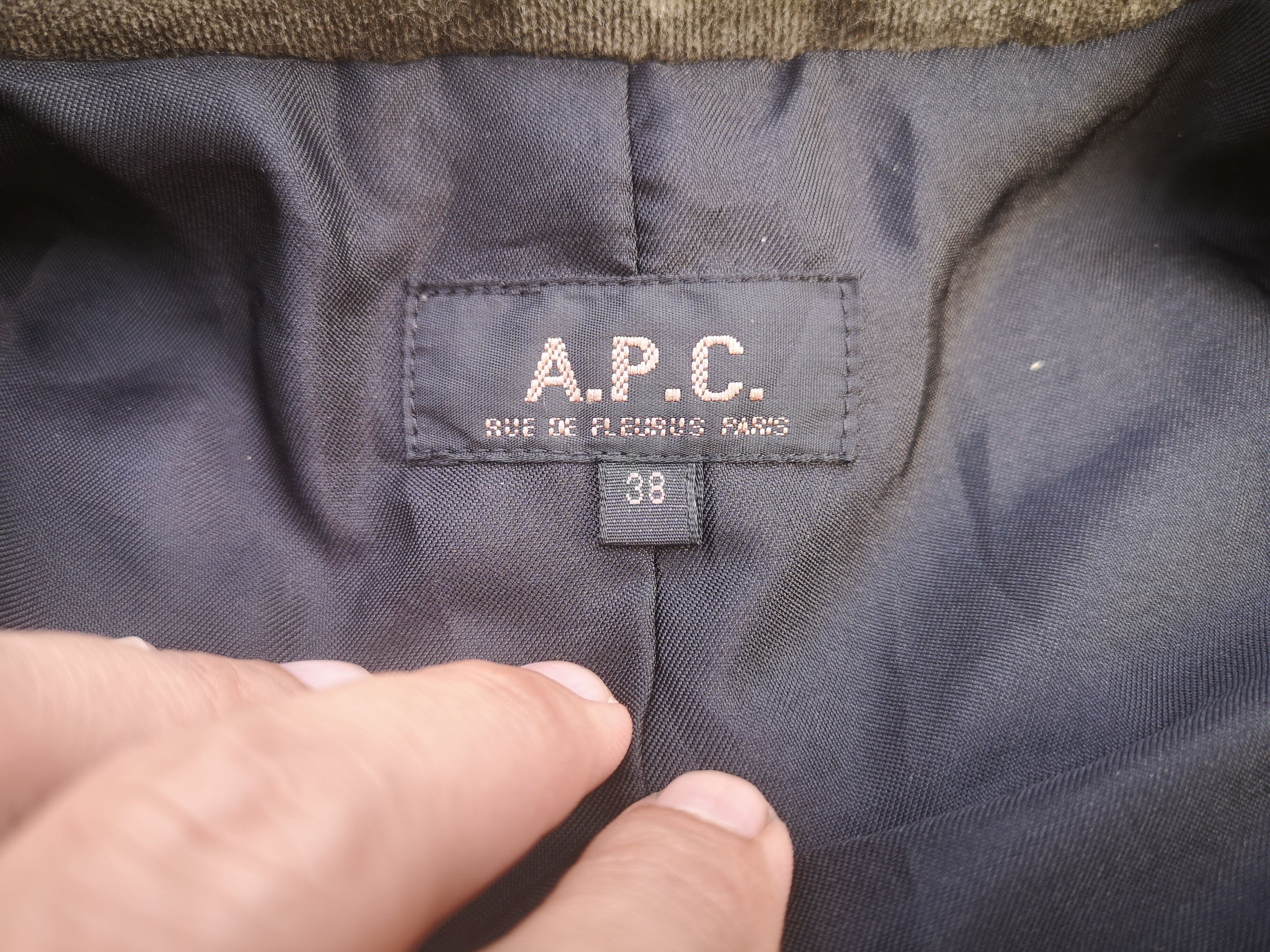 A.P.C. A.P. C Blazer Smoky Gray Size XS / US 0-2 / IT 36-38 - 7 Thumbnail