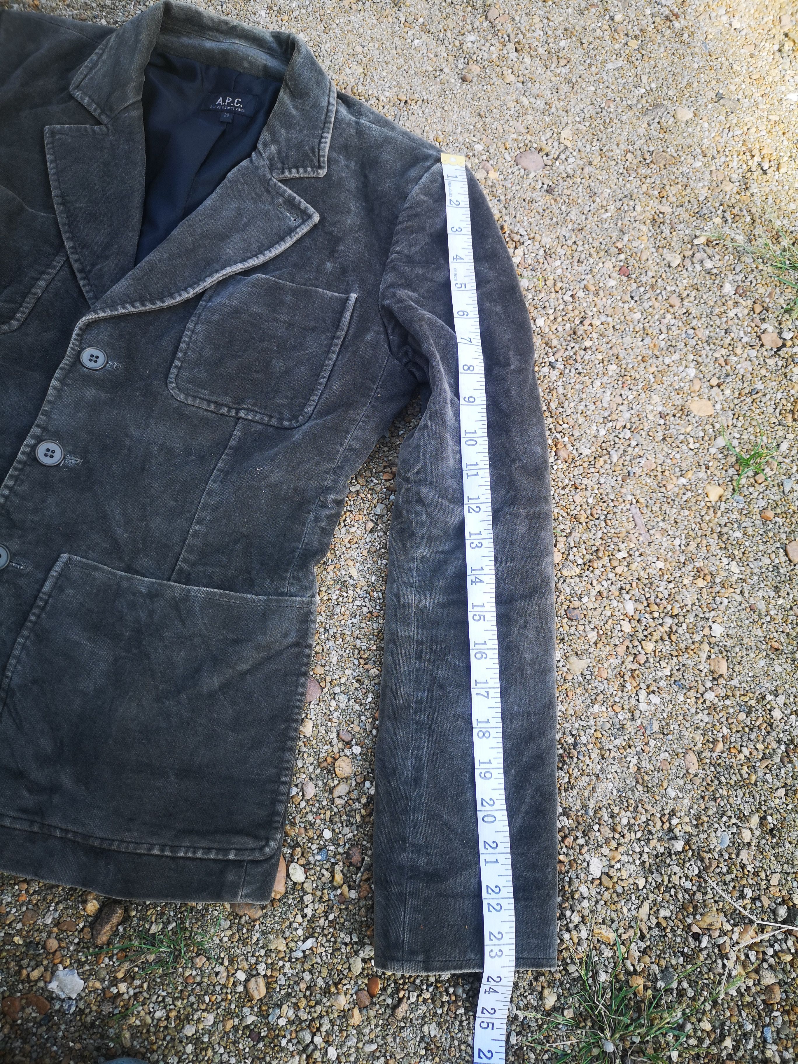 A.P.C. A.P. C Blazer Smoky Gray Size XS / US 0-2 / IT 36-38 - 13 Thumbnail