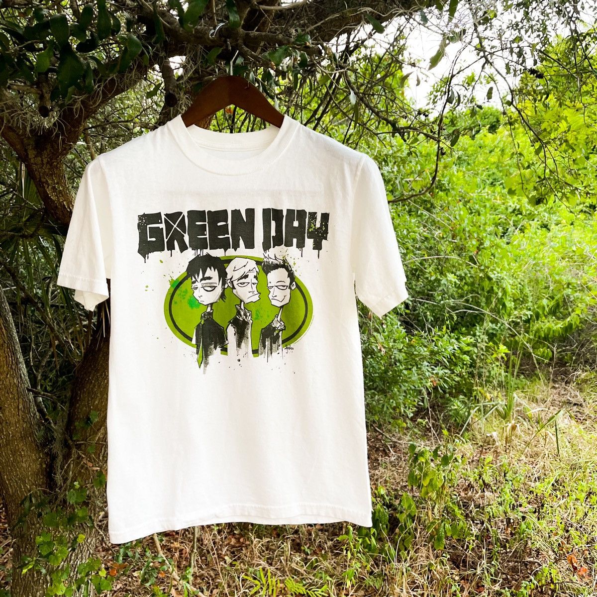 Band Tees × Vintage Vintage Green Day Band 2009 Tour Tee Size US S / EU 44-46 / 1 - 3 Thumbnail