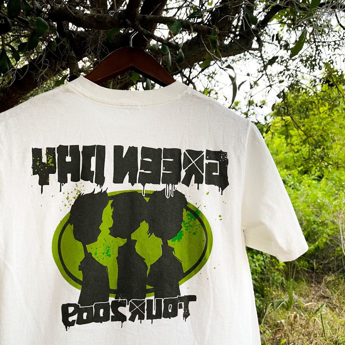 Band Tees × Vintage Vintage Green Day Band 2009 Tour Tee Size US S / EU 44-46 / 1 - 2 Thumbnail