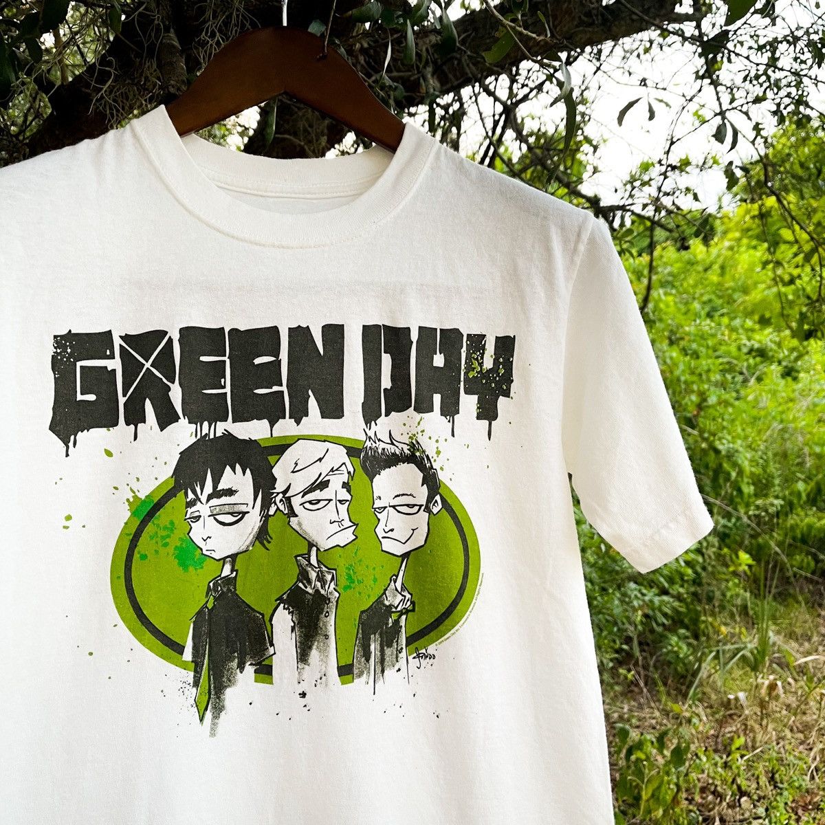 Band Tees × Vintage Vintage Green Day Band 2009 Tour Tee Size US S / EU 44-46 / 1 - 1 Thumbnail