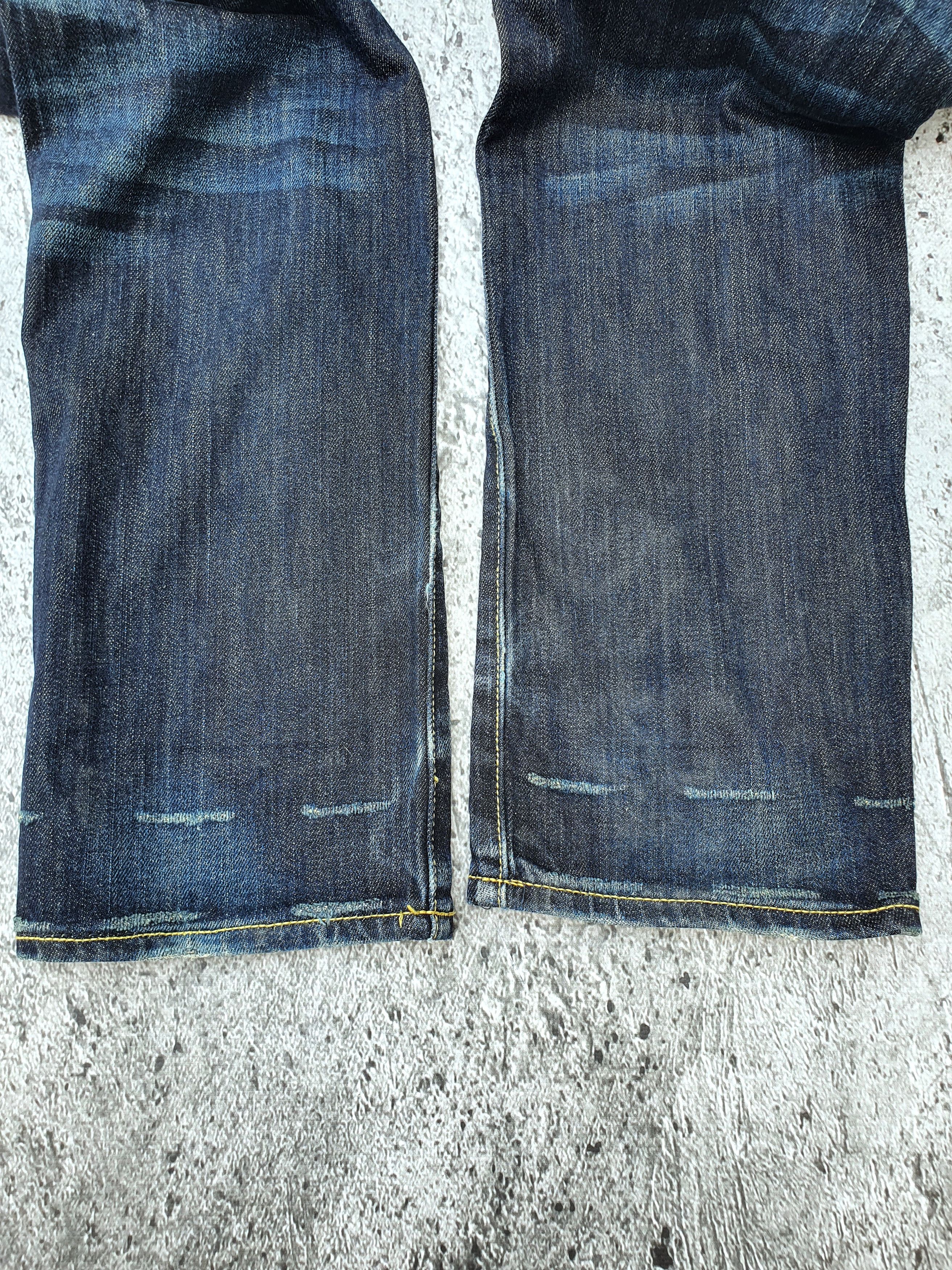 Christian Audigier Y2k Ed Hardy back spellout big logo distressed denim Size US 30 / EU 46 - 9 Thumbnail