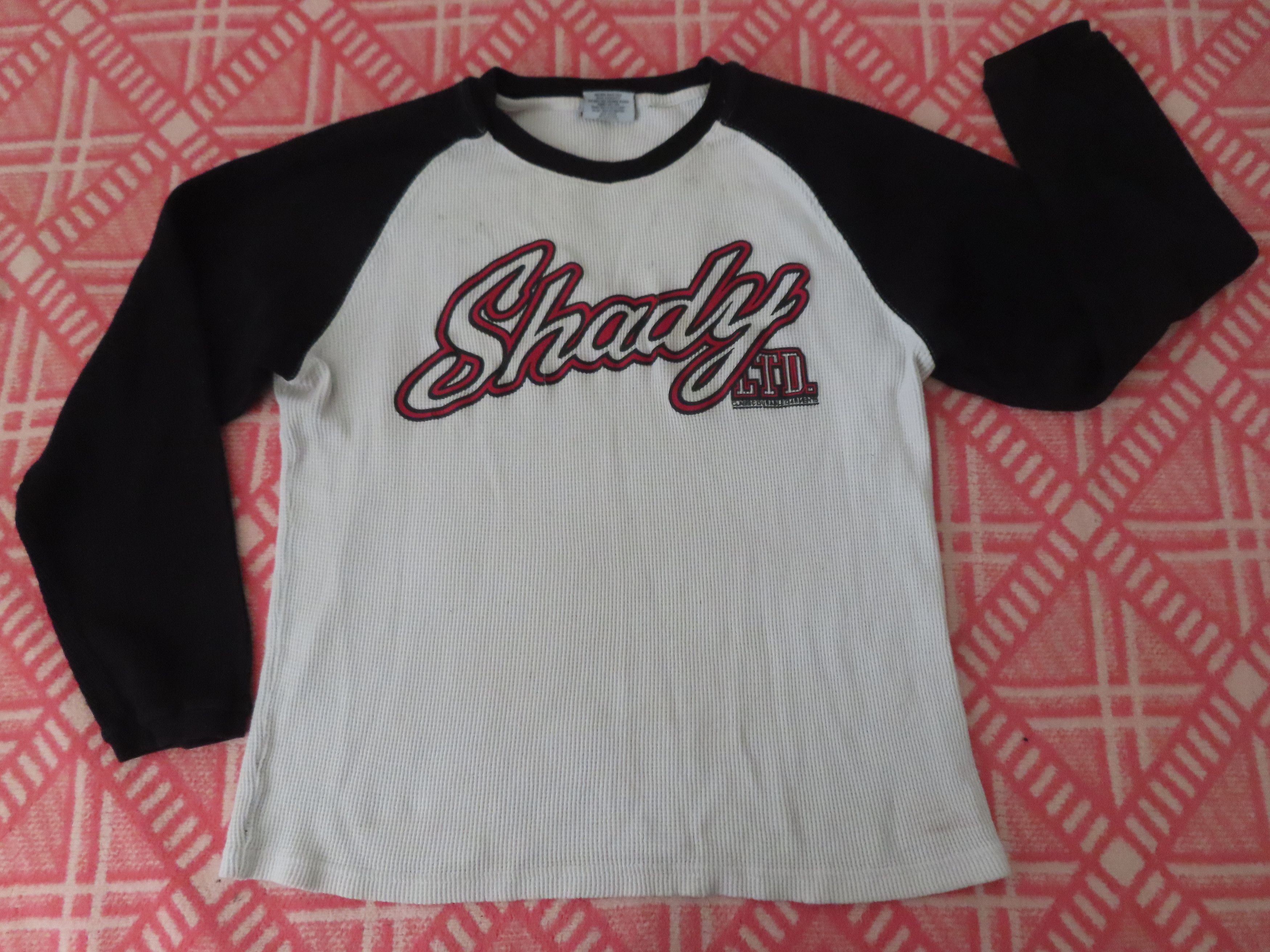 Shady Ltd × Vintage rare Shady Limited Long Sleeve thermal Shirt L made in usa Size US L / EU 52-54 / 3 - 1 Thumbnail