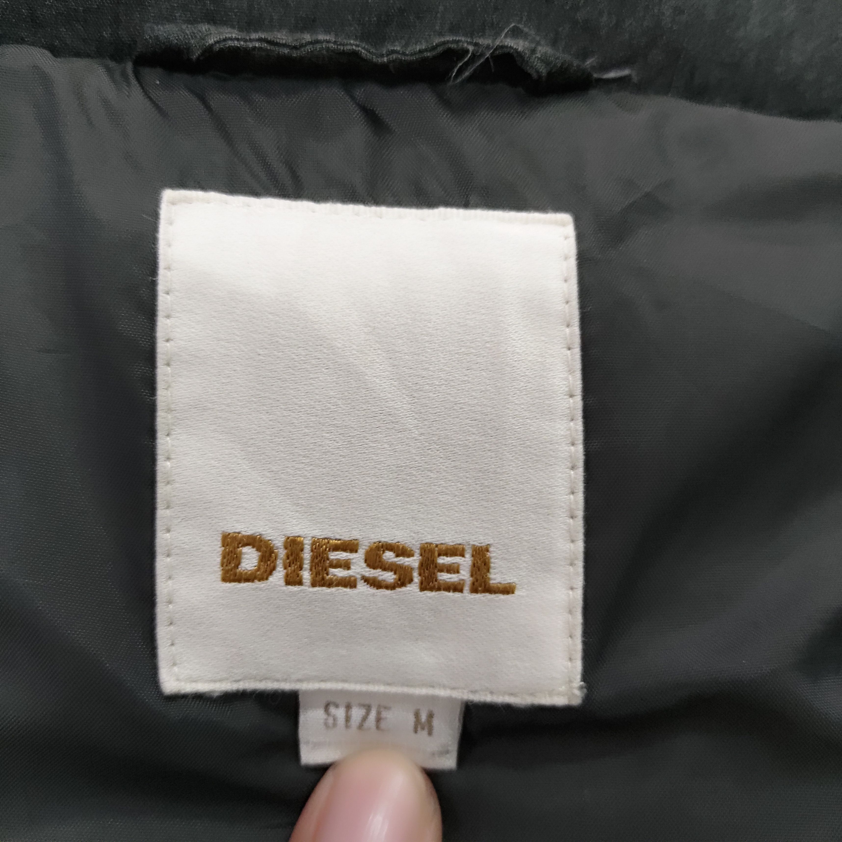 Diesel 👹Vintage Diesel Man's Padded Puffer Jacket Size US S / EU 44-46 / 1 - 9 Thumbnail