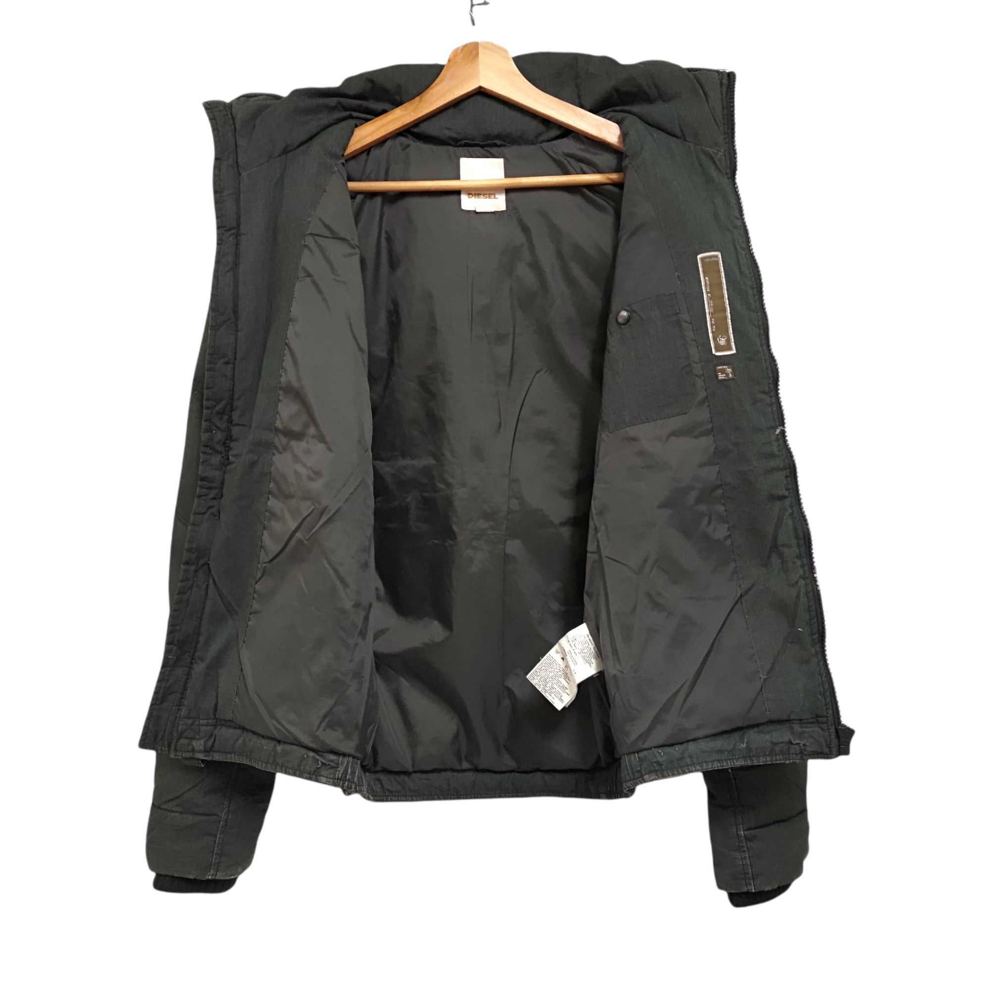 Diesel 👹Vintage Diesel Man's Padded Puffer Jacket Size US S / EU 44-46 / 1 - 5 Thumbnail