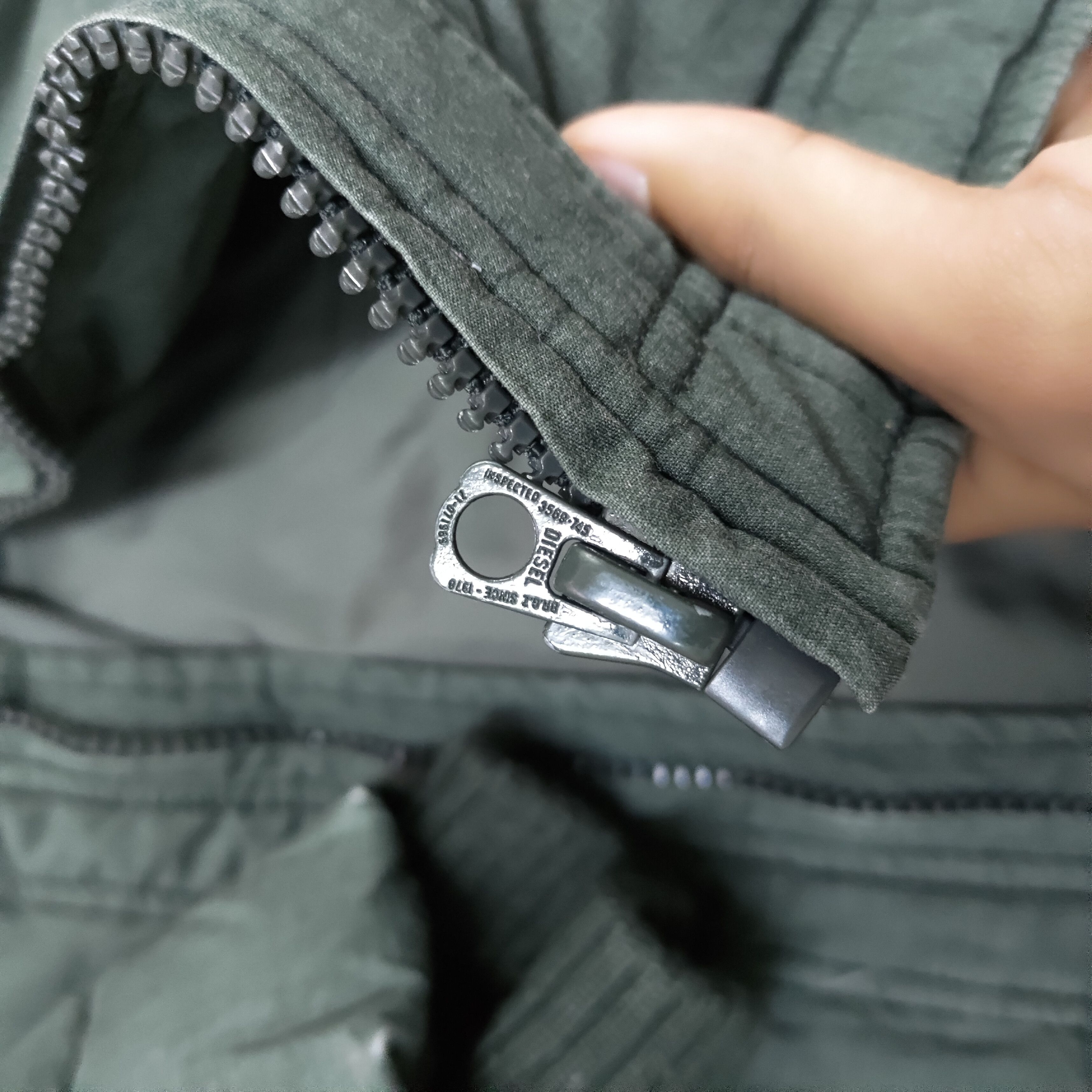 Diesel 👹Vintage Diesel Man's Padded Puffer Jacket Size US S / EU 44-46 / 1 - 13 Thumbnail
