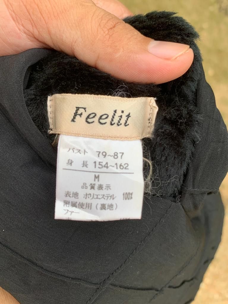 Japanese Brand Feelit Faux Fur Jacket Size M / US 6-8 / IT 42-44 - 5 Thumbnail