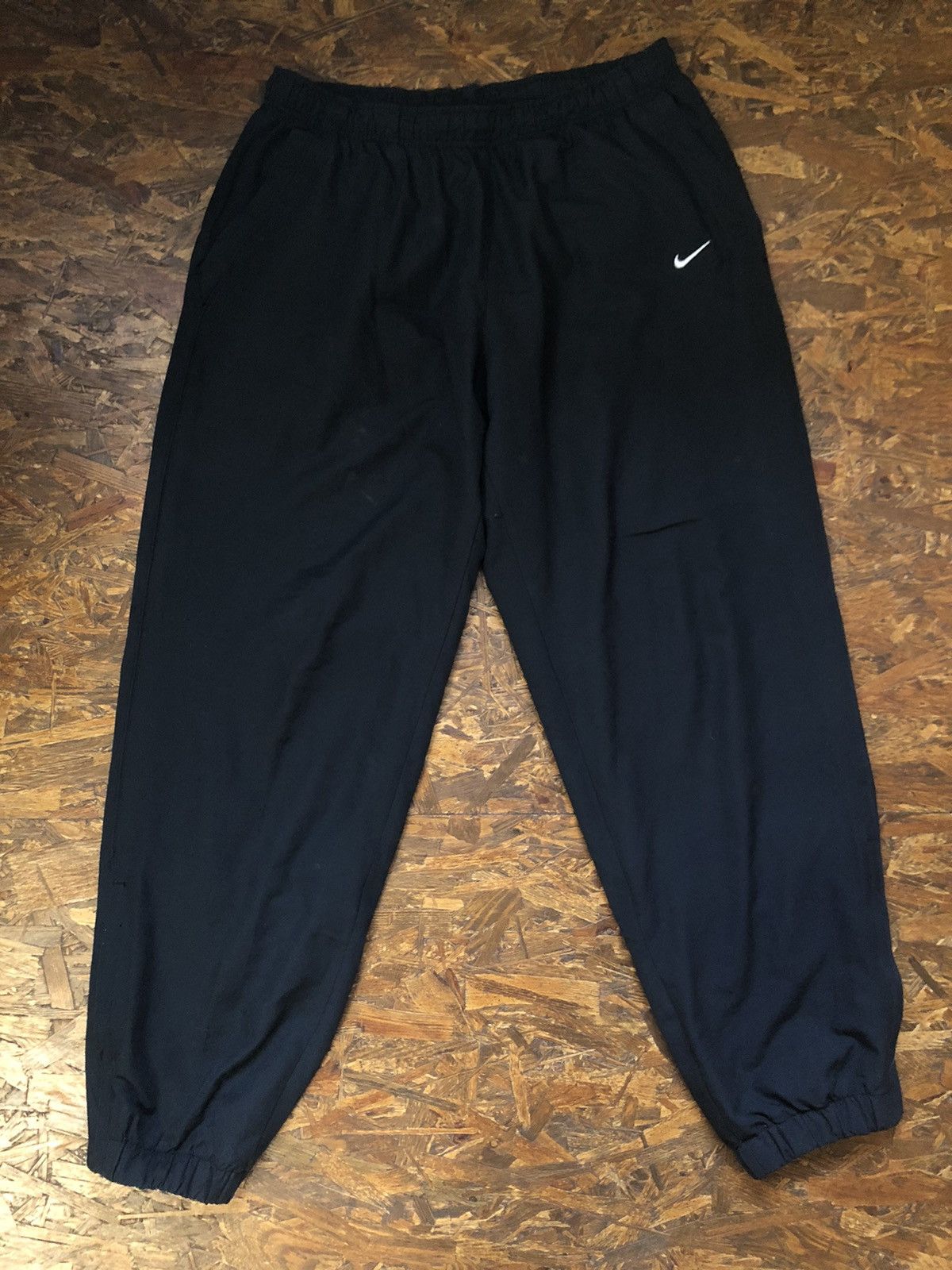 Nike Vintage Nike baggy pants y2k drill | Grailed