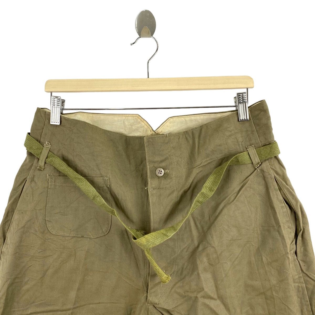 Vintage Vintage 50s MILITARY ARMY Wool Army Fatique Utility Heavy Size US 36 / EU 52 - 2 Thumbnail