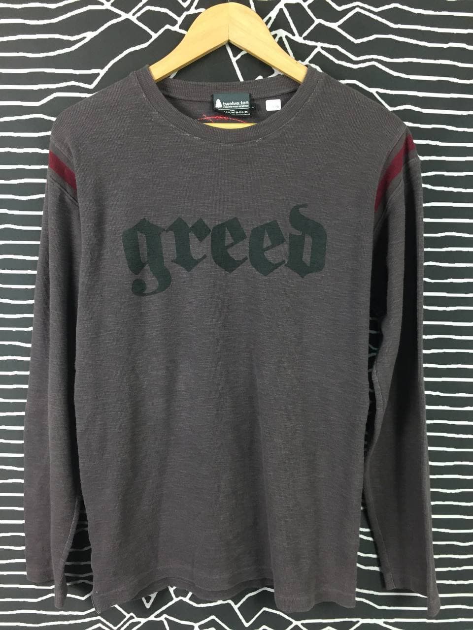 Paul Smith twelve:ten x R.Newbold Paul Smith 'Greed' Longsleeve Tee Size US M / EU 48-50 / 2 - 2 Thumbnail