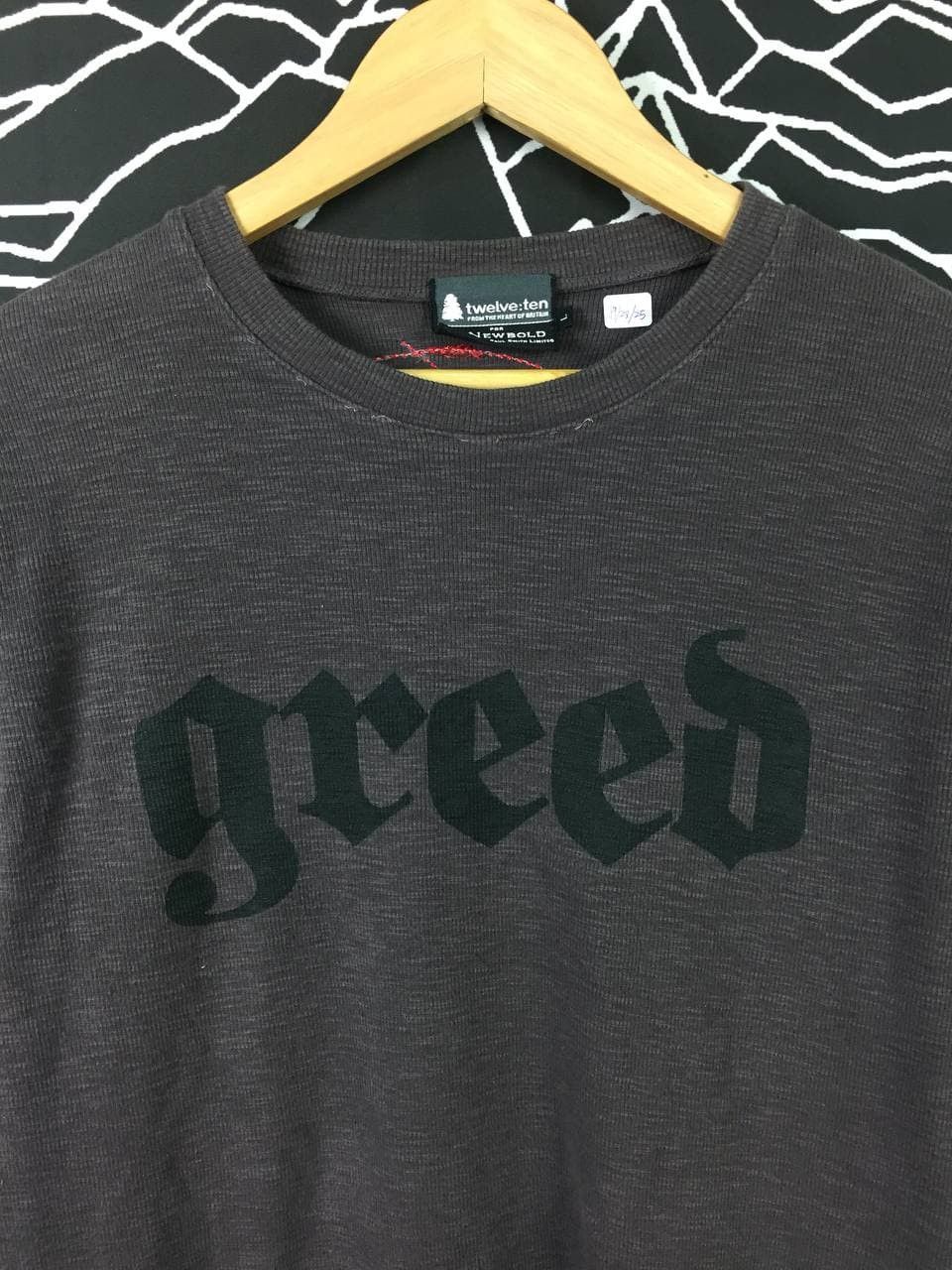 Paul Smith twelve:ten x R.Newbold Paul Smith 'Greed' Longsleeve Tee Size US M / EU 48-50 / 2 - 3 Thumbnail