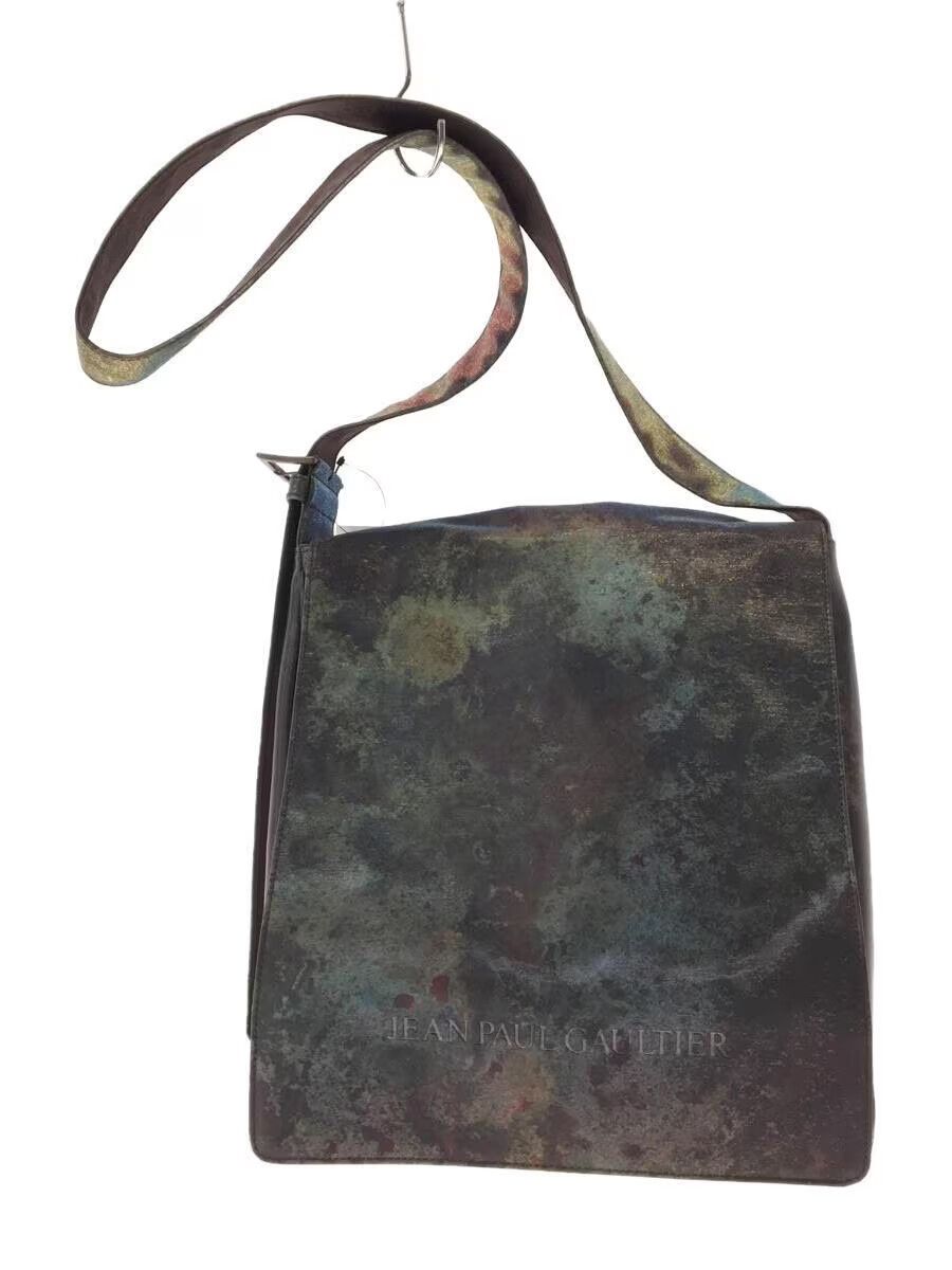 Pre-owned Jean Paul Gaultier Cyber Rust Shoulder Bag In Multicolor