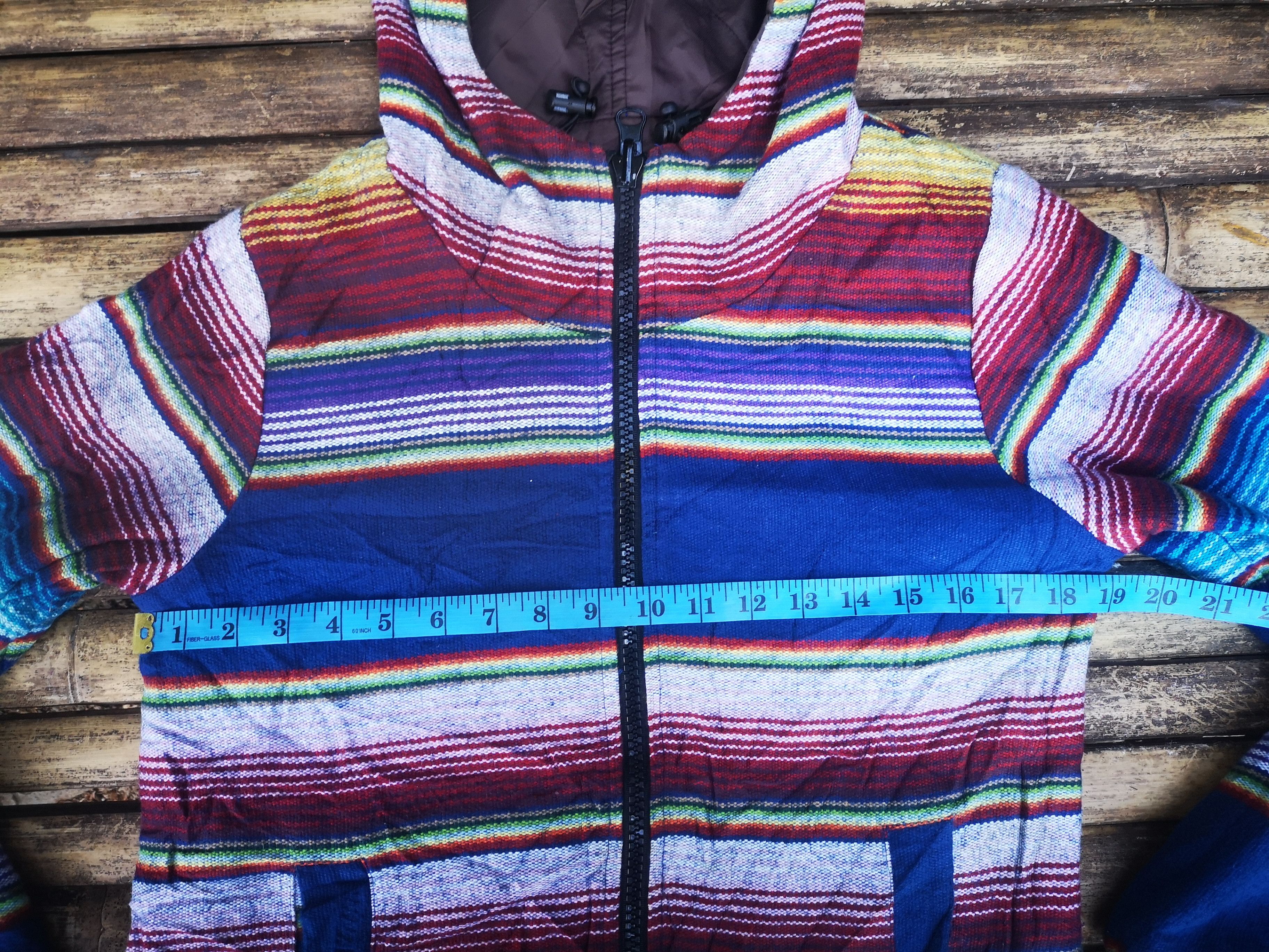 Japanese Brand Revesible Hoodie Rainbow Style Size US M / EU 48-50 / 2 - 11 Thumbnail