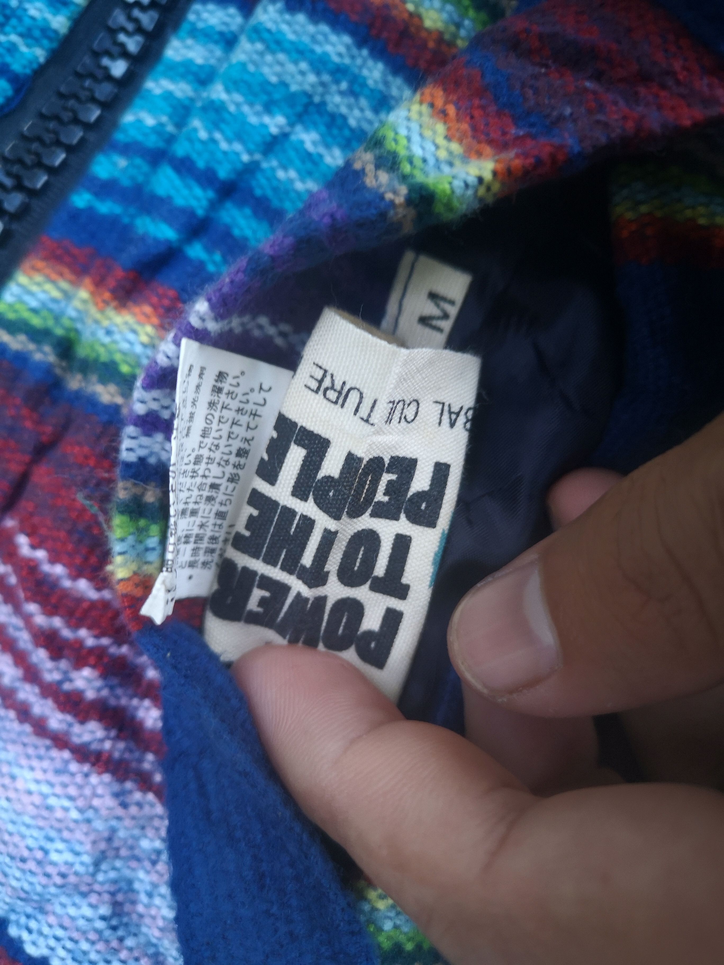 Japanese Brand Revesible Hoodie Rainbow Style Size US M / EU 48-50 / 2 - 9 Thumbnail
